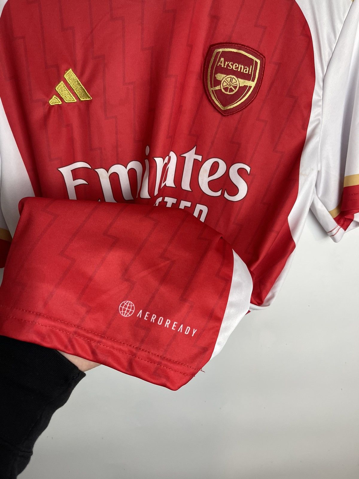Vintage t-shirt Adidas Arsenal 23/24soccer jersey big logo Size US L / EU 52-54 / 3 - 7 Thumbnail