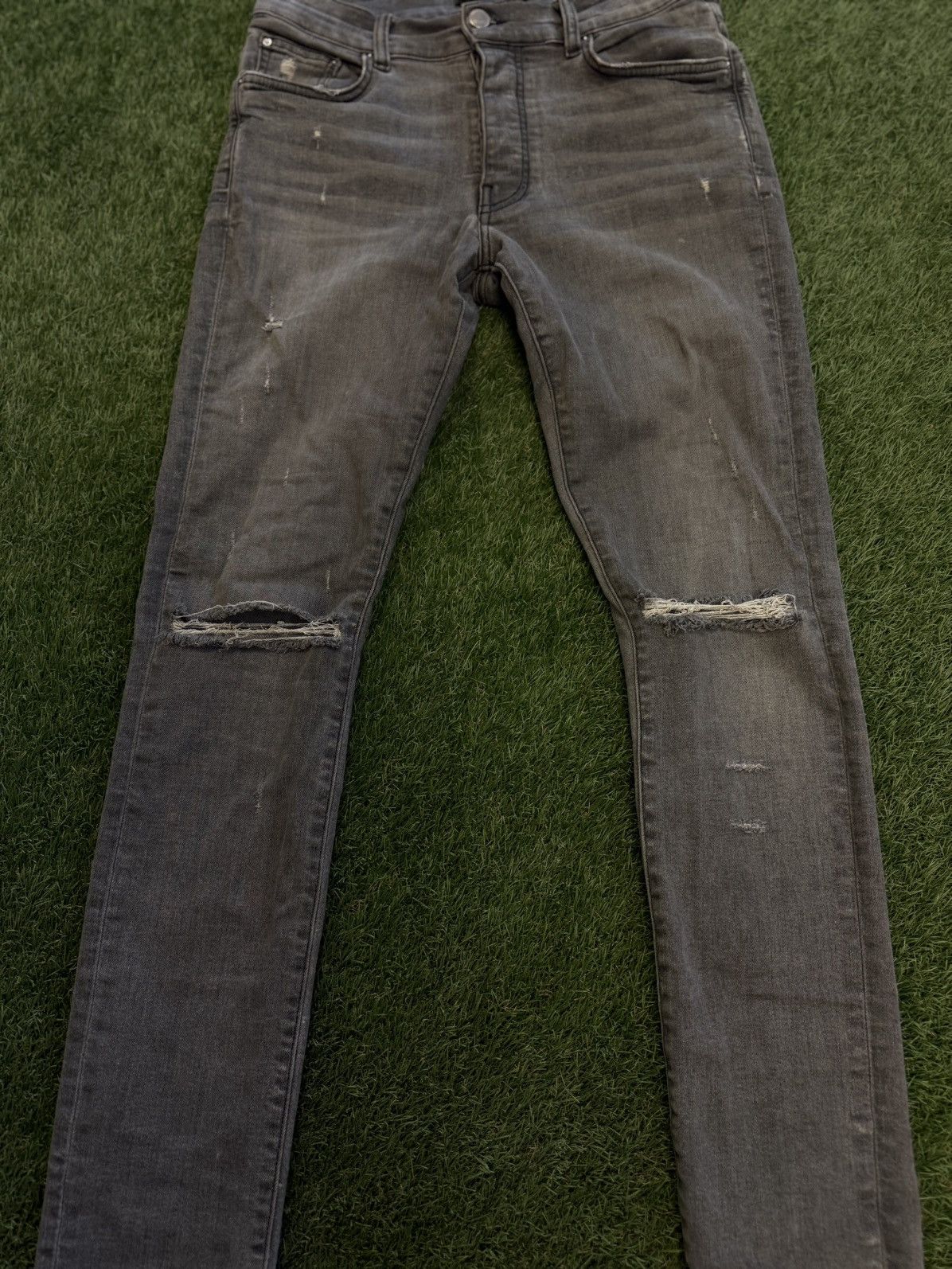 Amiri Amiri Jeans Grey Casual Pants Size 30 Clean 🧼 Size US 30 / EU 46 - 5 Thumbnail