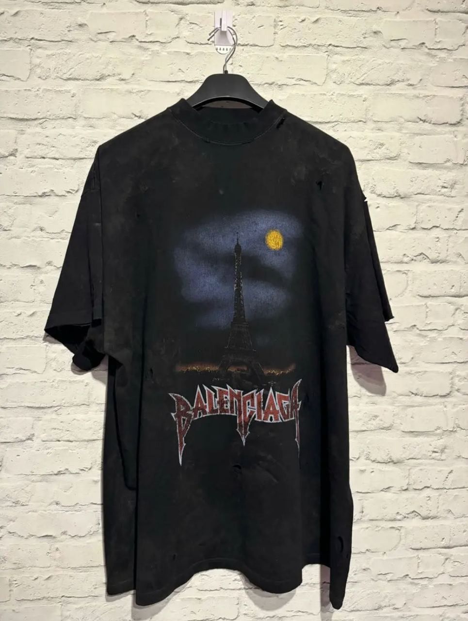 Balenciaga Paris Moon T-shirt