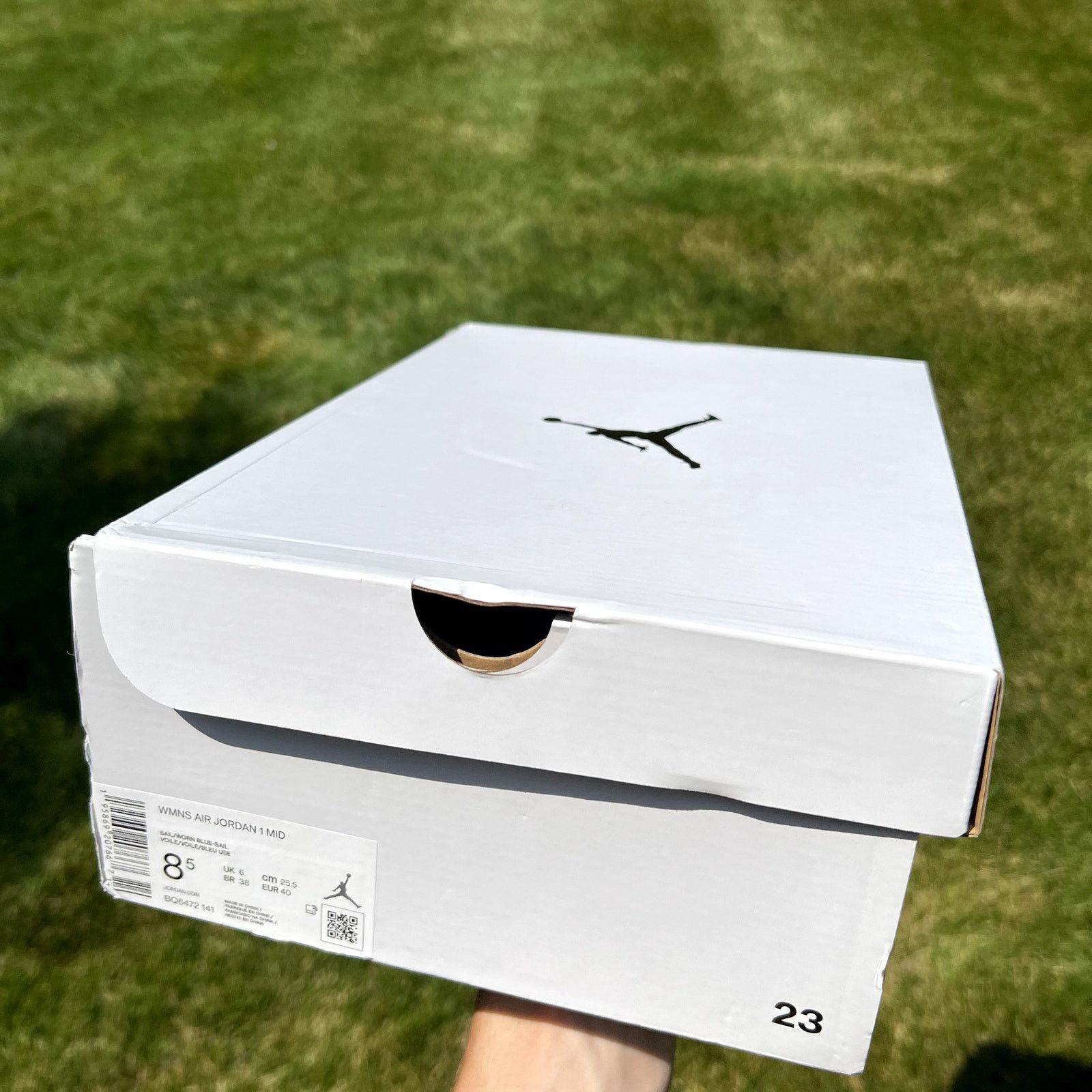 Jordan Brand × Nike Size 8.5 - Air Jordan 1 Mid University Blue Women's Shoes Size US 8.5 / IT 38.5 - 8 Thumbnail