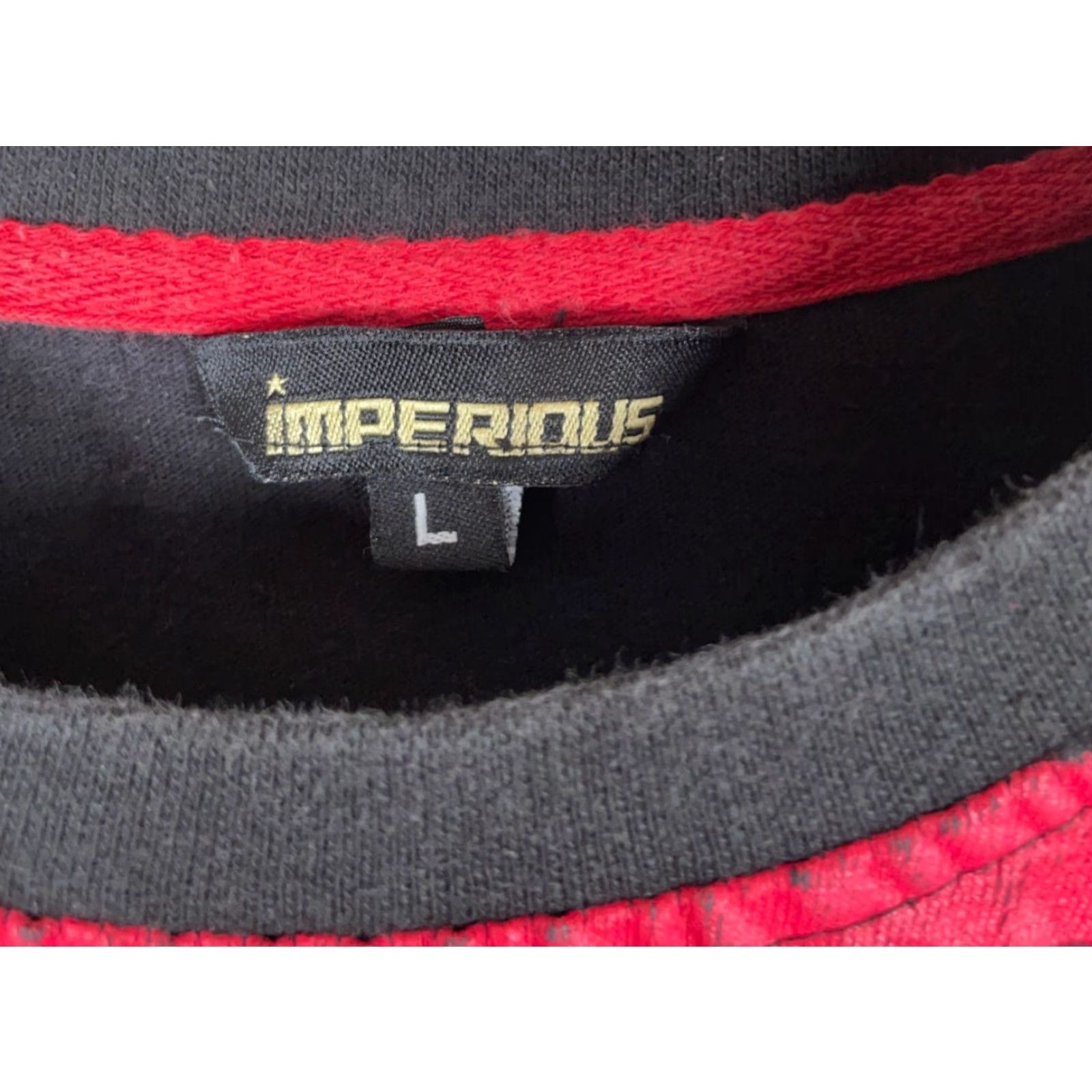 Vintage Imperious Gorilla AOP T-Shirt Adult Large Black Red Ape All Over Print Size US L / EU 52-54 / 3 - 3 Thumbnail