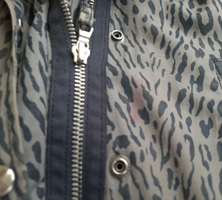 Gap leopard best sale print jacket