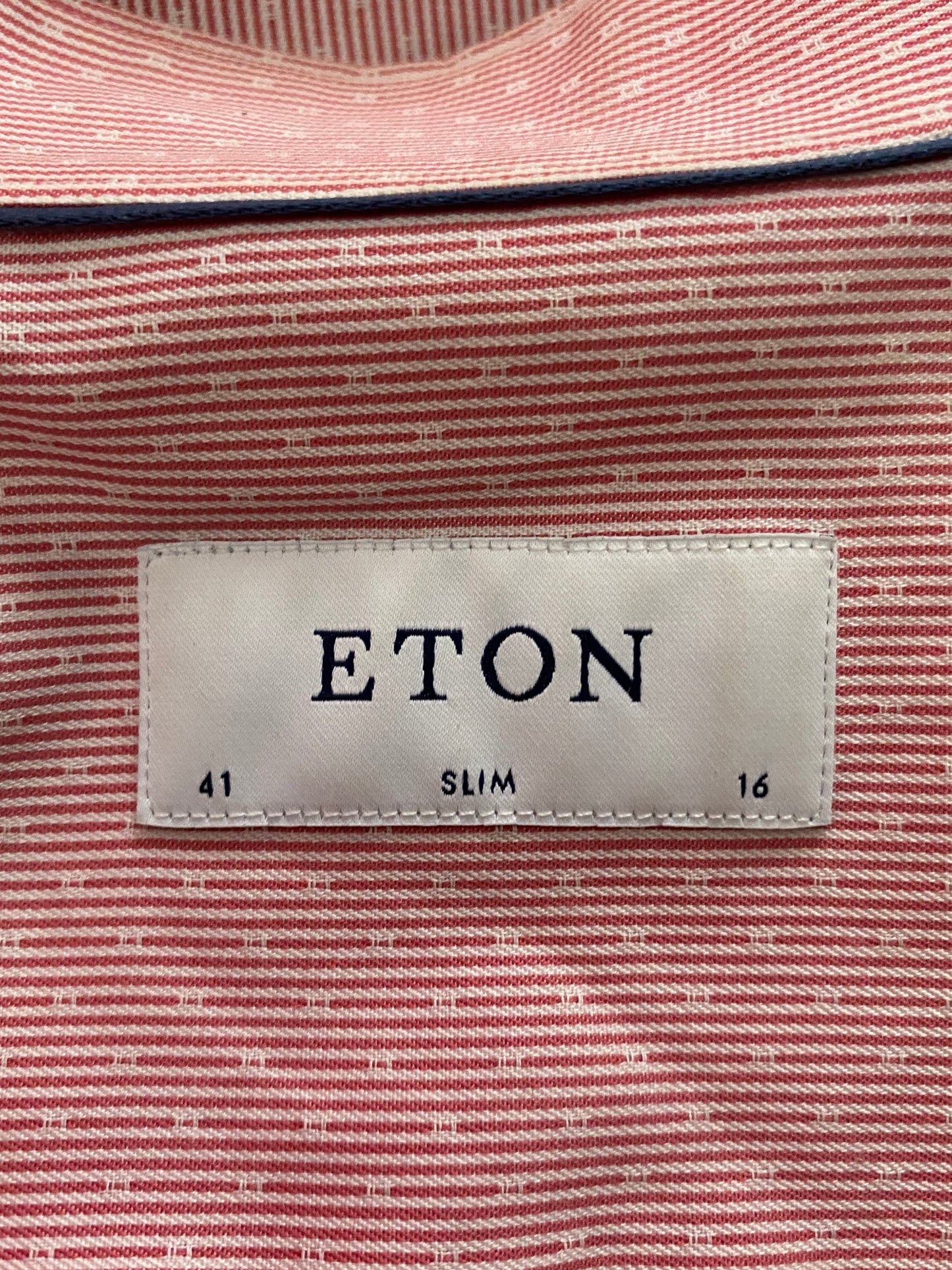 Eton × Vintage Eton Vintage Men's Slim Dress Shirt - L Size US L / EU 52-54 / 3 - 5 Thumbnail