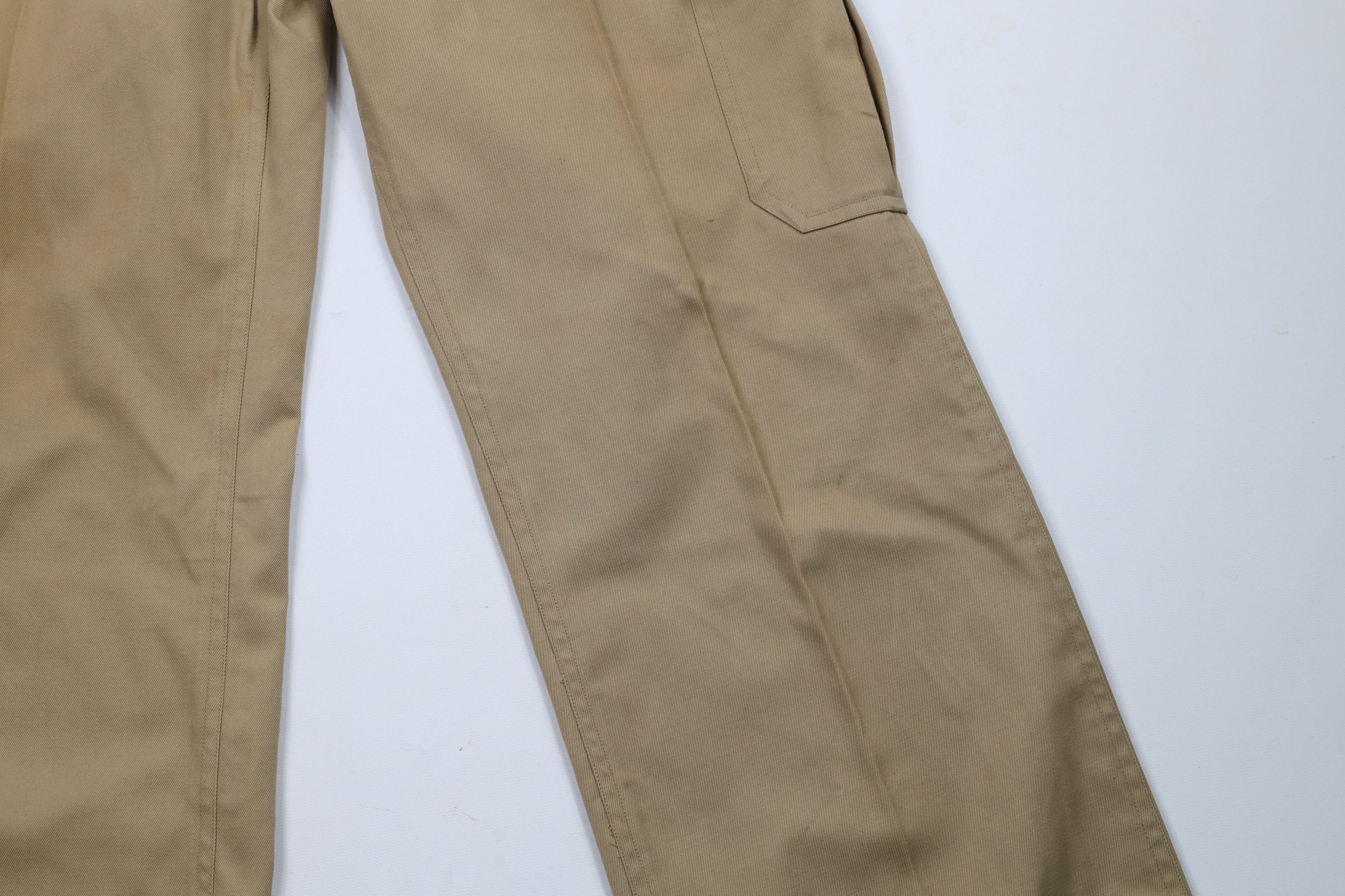 Vintage Vintage 70s Streetwear Wide Leg Bell Bottoms Pants Beige Size US 34 / EU 50 - 6 Thumbnail