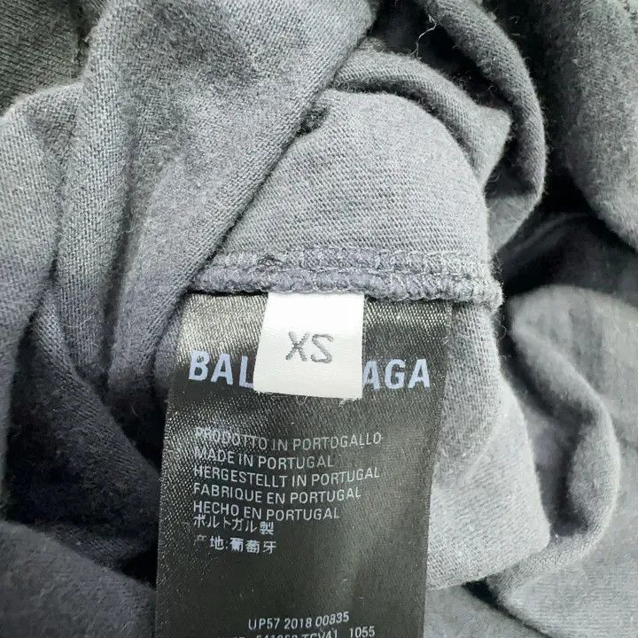 Balenciaga Balenciaga Balenciaga Washed Short Sleeve Tshirt -2507 Size US XS / EU 42 / 0 - 4 Thumbnail