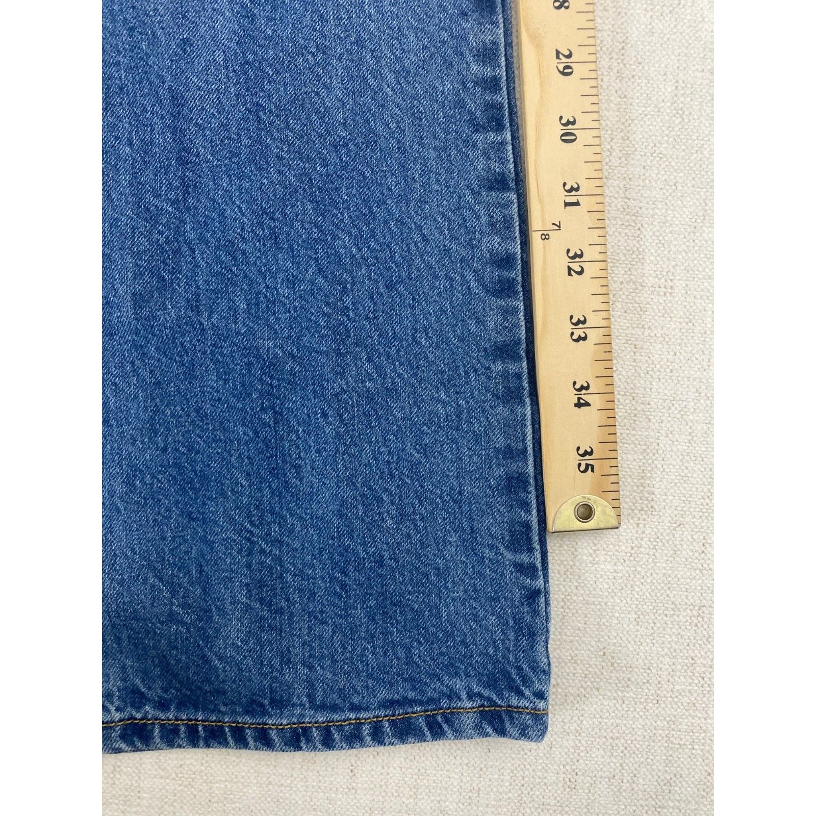 Old Navy Old Navy Jeans Womens 16 Blue Denim Loose Bootcut Size 38" / US 16 / IT 52 - 6 Thumbnail