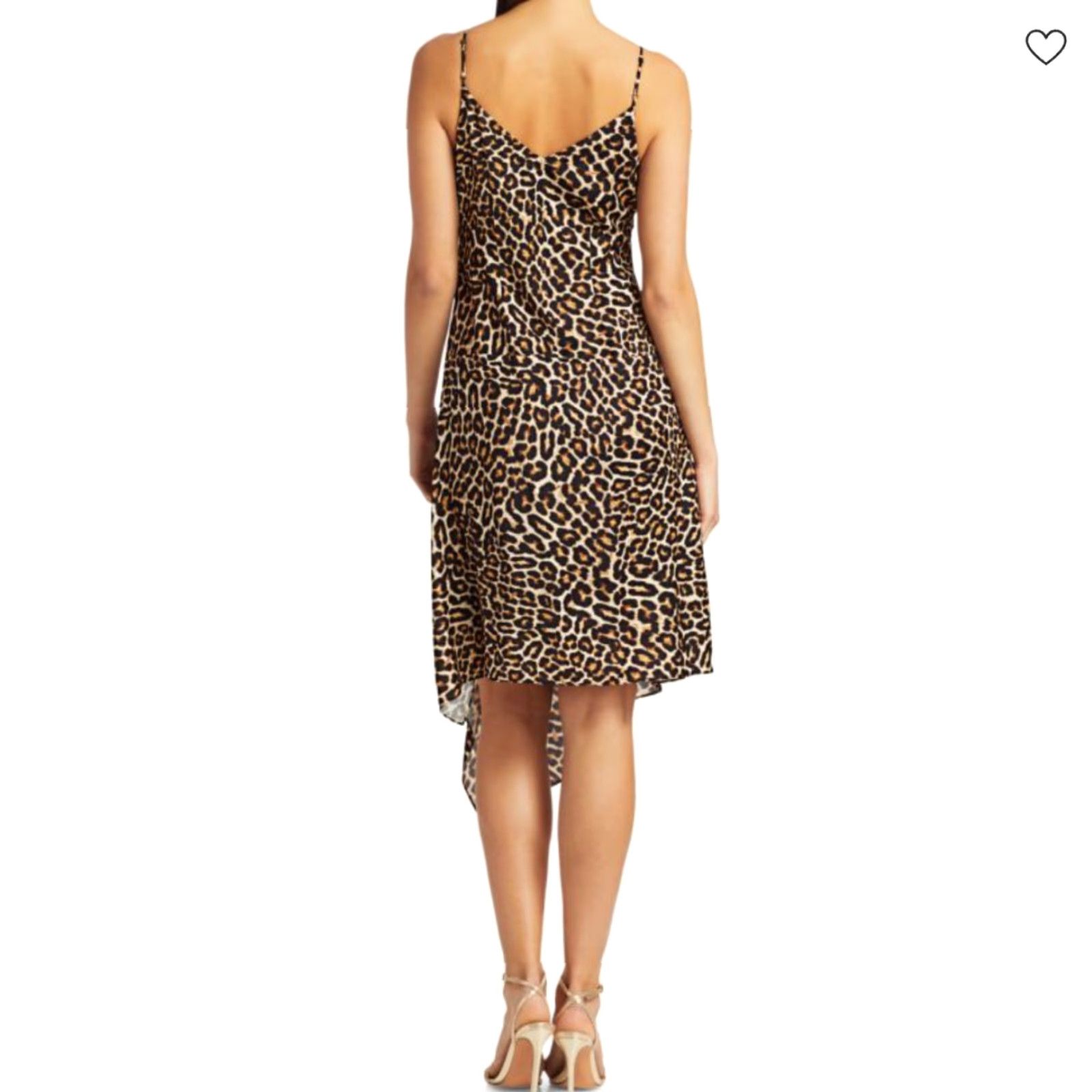 Bailey 44 Bailey 44 Womens Dress S Black Beige Sundress Eleonora Leopard Print Sundress NEW Cap Sleeve? (Note: original had sleeveless) Size S / US 4 / IT 40 - 2 Thumbnail