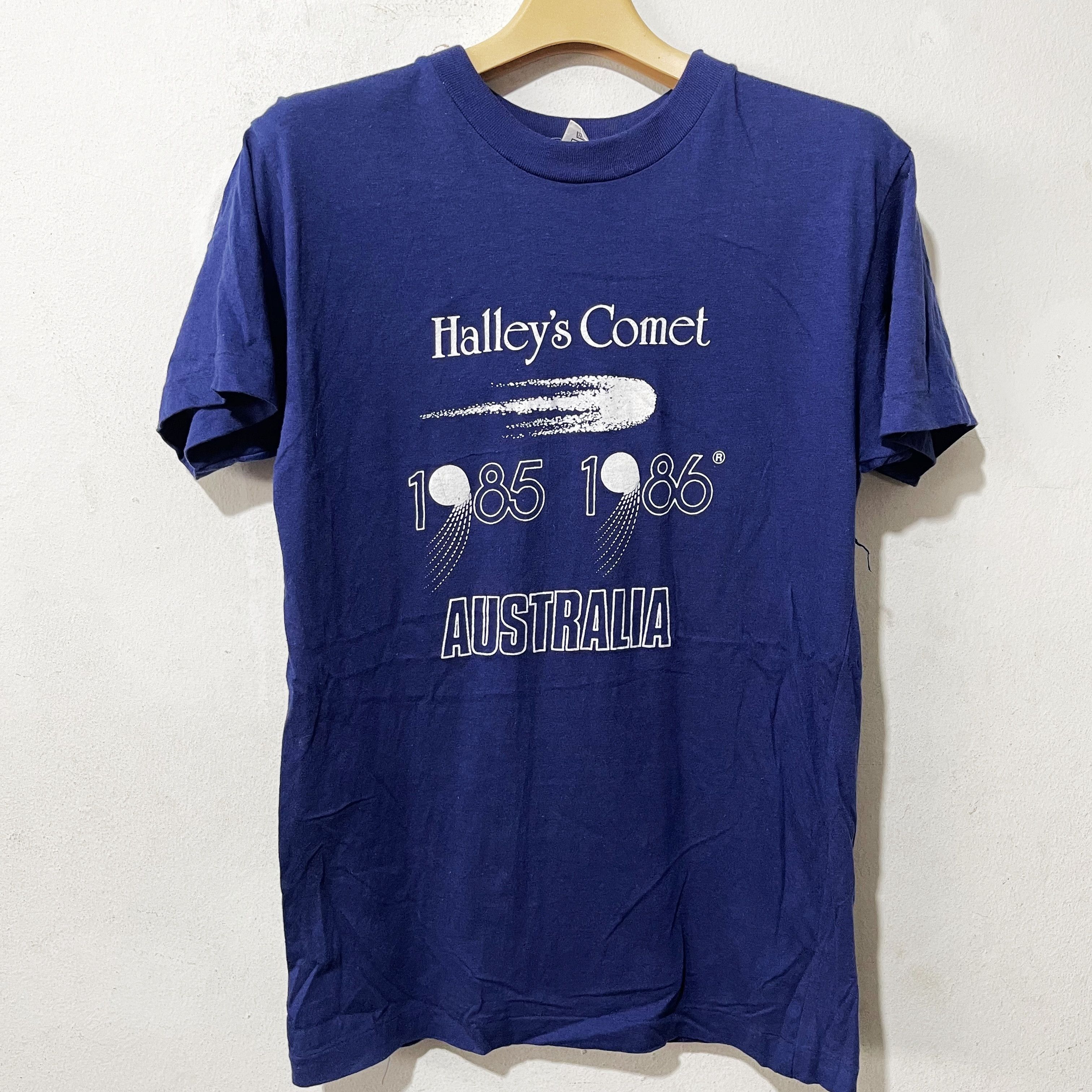Vintage Vintage 1986 Halley's Comet Shirt Size US XS / EU 42 / 0 - 1 Thumbnail