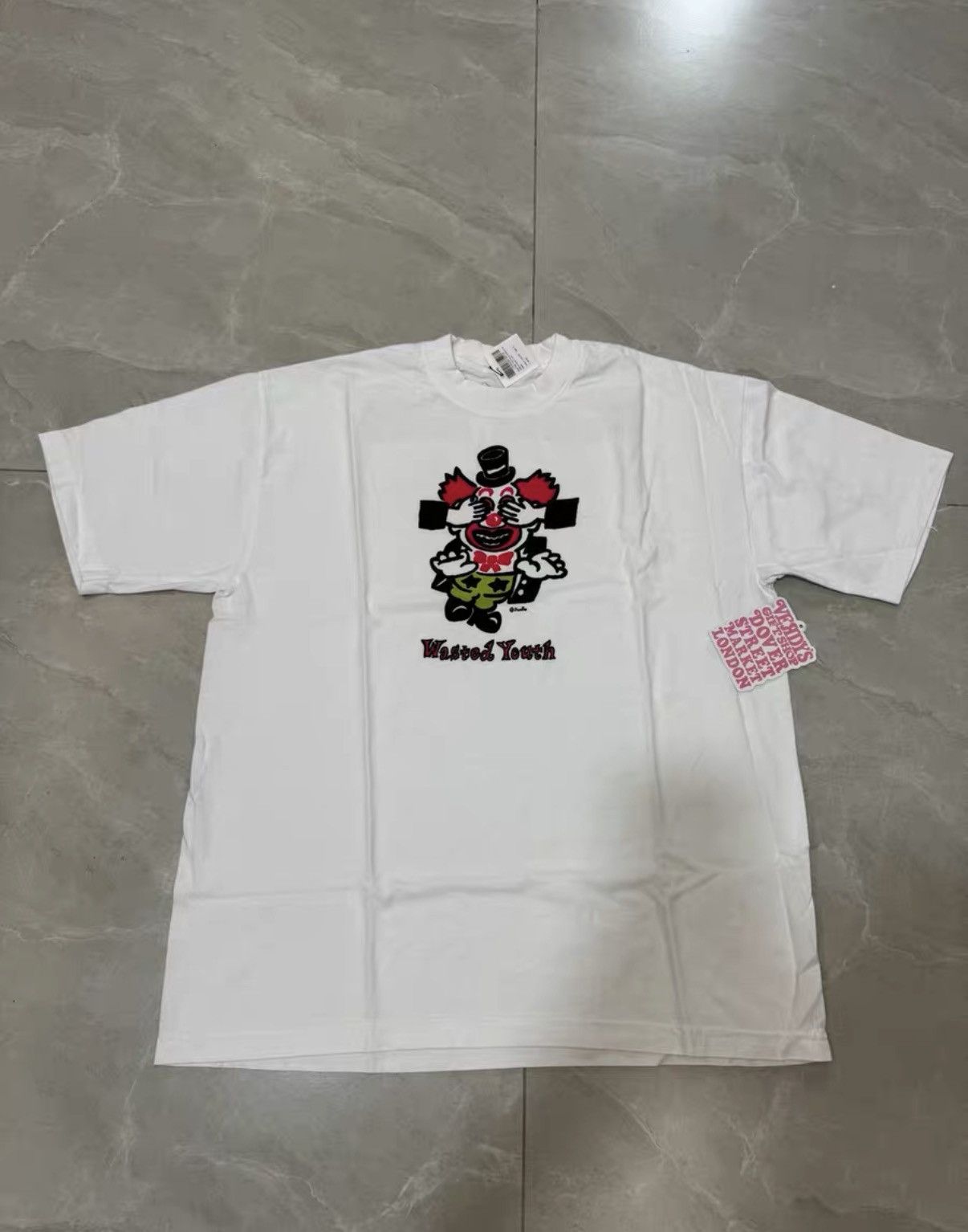 Girls Don't Cry GIRLS DONT CRY WASTED YOUTH CLOWN T-SHIRT J34 Size US L / EU 52-54 / 3 - 1 Thumbnail