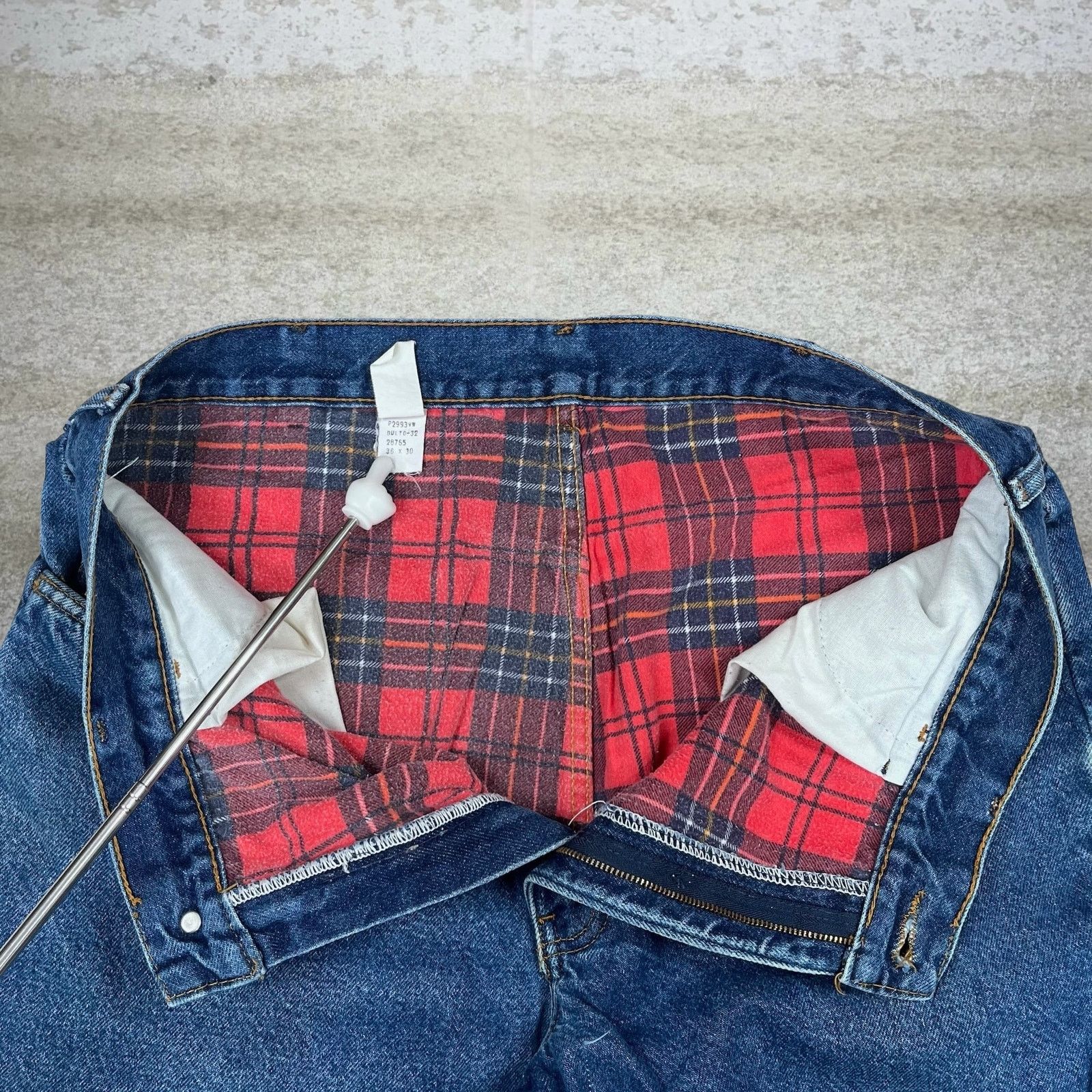 Dickies Vintage 90s Dickies Jeans 38x30 Regular Straight Medium Wash Size US 38 / EU 54 - 4 Thumbnail