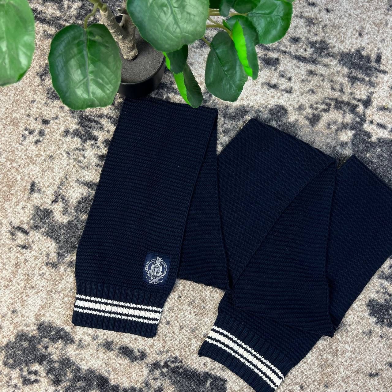 Polo Ralph Lauren Polo Jeans Ralph Lauren Vintage Mini Logo Waffle Scarf Size ONE SIZE - 2 Thumbnail