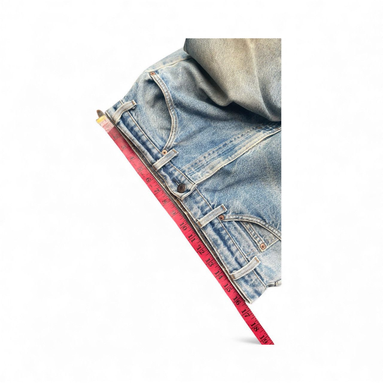 Levi's Vintage 1989 Levis 505 Orange Tab USA Size US 33 - 13 Thumbnail