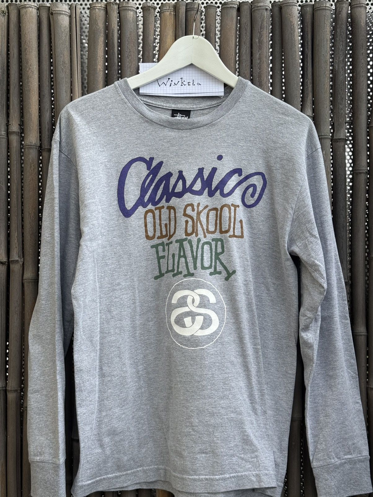 Stussy Stussy gray long sleeve made in Mexico Size US M / EU 48-50 / 2 - 4 Thumbnail