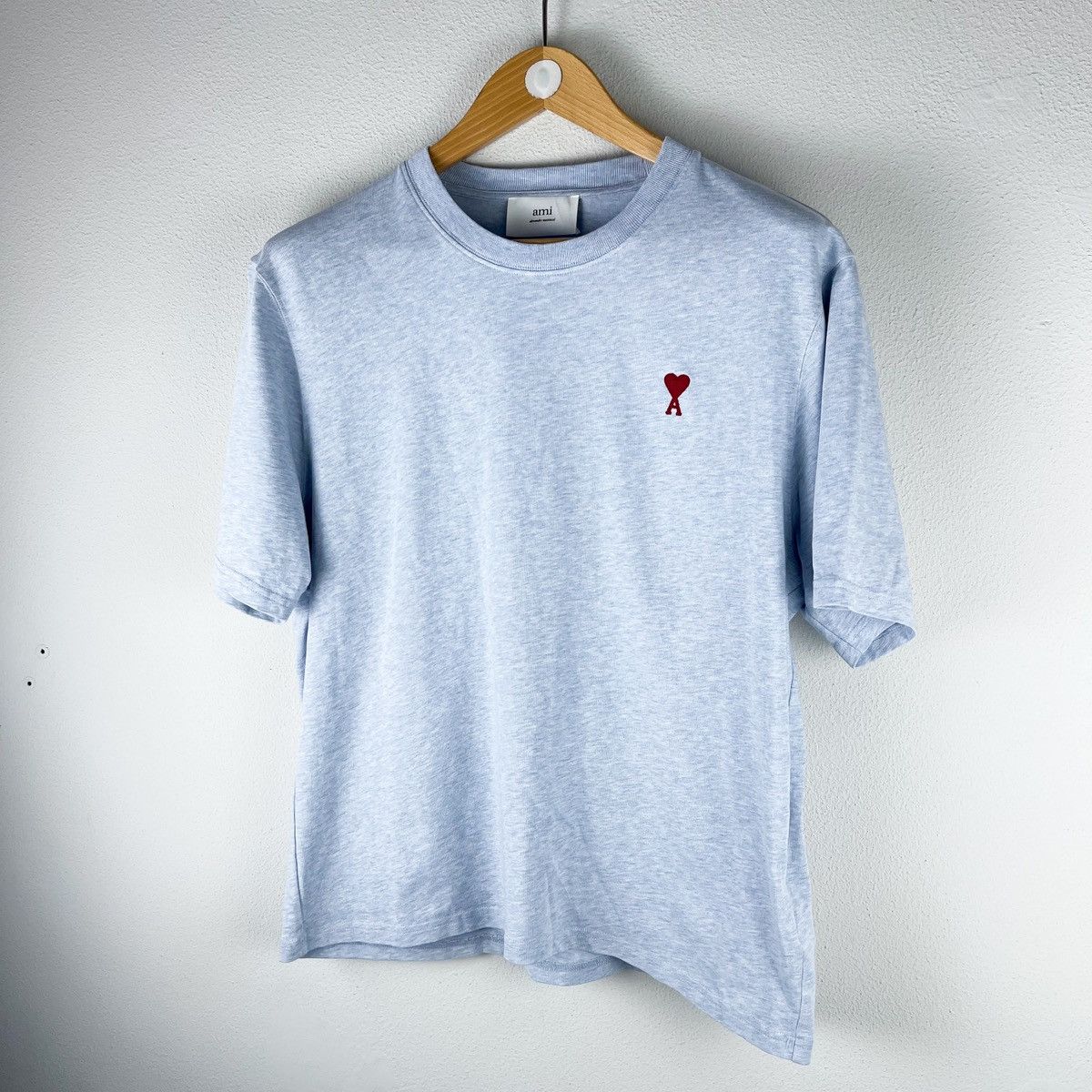 AMI × Vintage AMI Alexandre Mattiussi Heart Logo Luxury Classic Size L Size L / US 10 / IT 46 - 2 Thumbnail