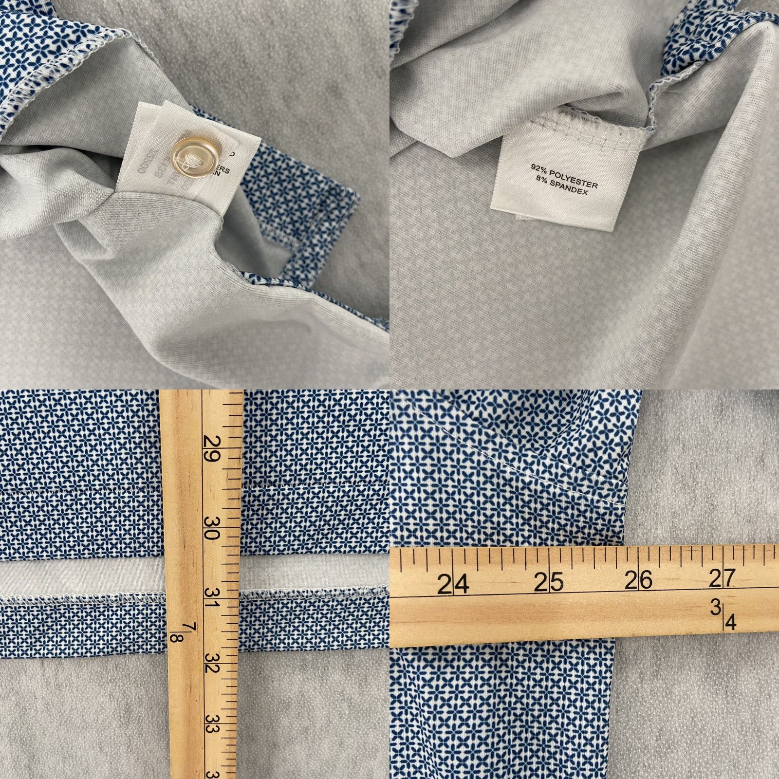 Peter Millar Peter Millar Shirt Adult Extra Large Blue Polo Summer Comfort TFC Golf Mens XL Size US XL / EU 56 / 4 - 8 Thumbnail
