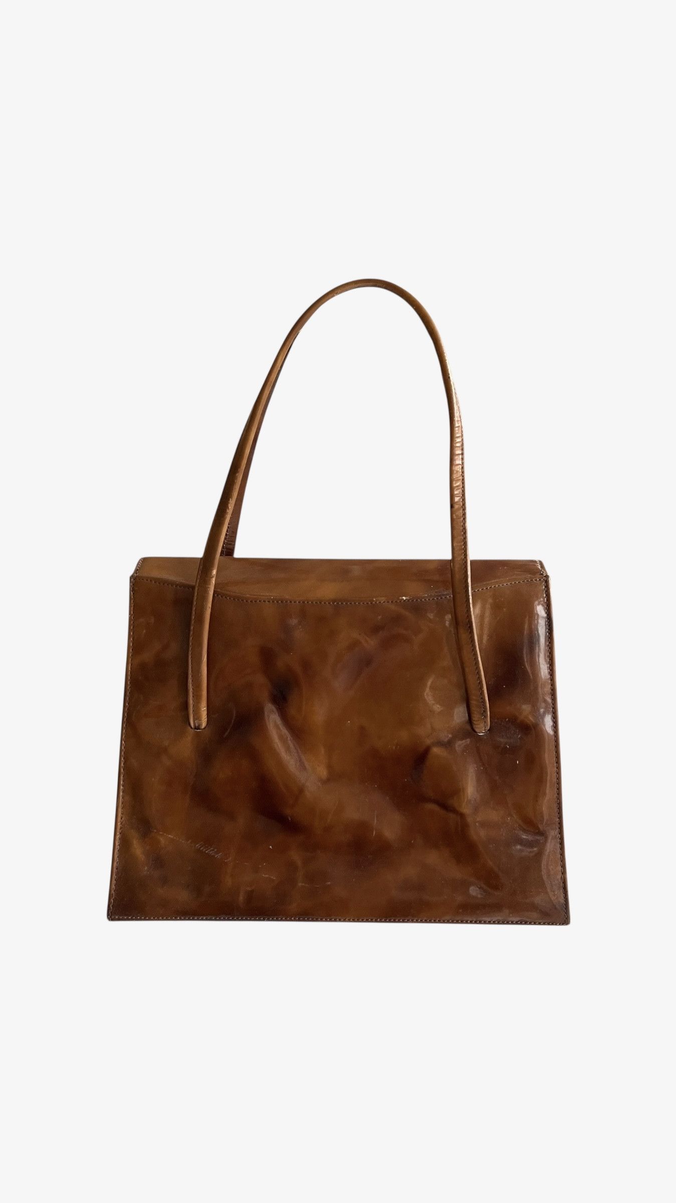 Other Vintage 1960s Heko Misty Faux Leather Flap Shoulder Bag Size ONE SIZE - 2 Thumbnail