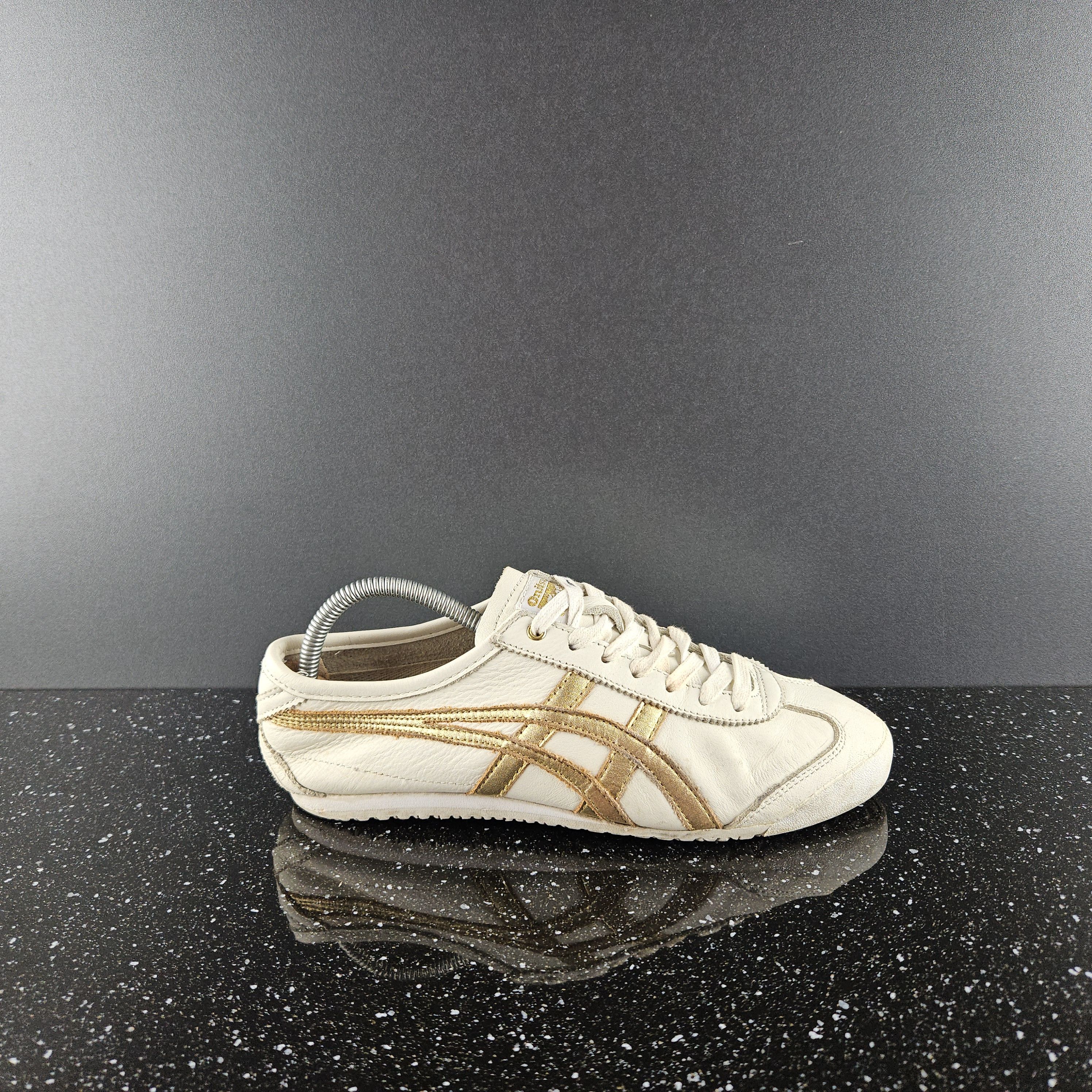 Asics Asics Tiger White gold trainers Size US 7.5 / EU 40-41 - 1 Thumbnail