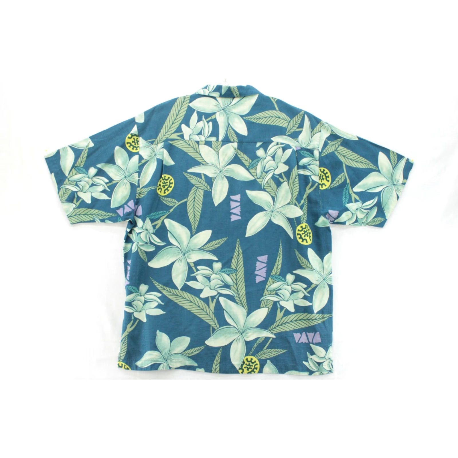 Tommy Bahama Tommy Bahama Camp Shirt Mens Large Blue Floral Silk Hawaiian Silk Vacation Luau Camp Collar Button-Up Beach Designer Dad Hawaiian Shirt Size US L / EU 52-54 / 3 - 4 Thumbnail