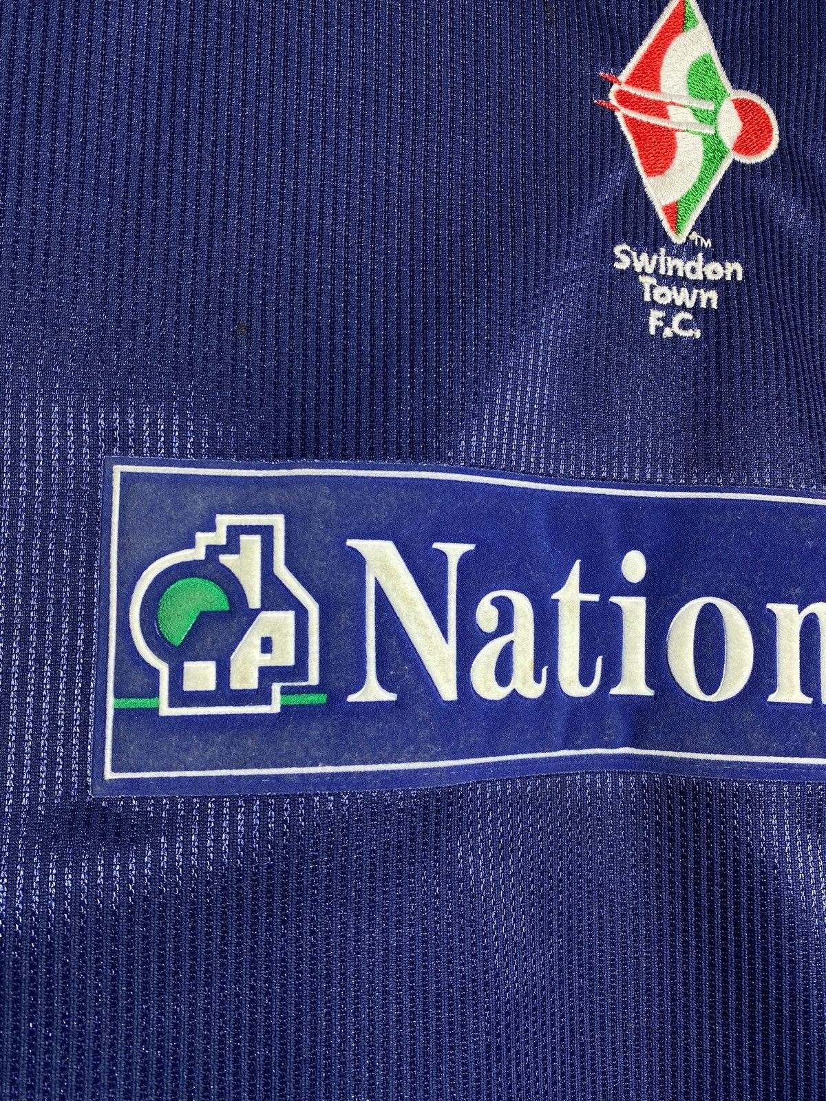 Vintage Vintage Lotto Swindon Town 1999 Away Football Shirt Rare Size US XL / EU 56 / 4 - 6 Thumbnail