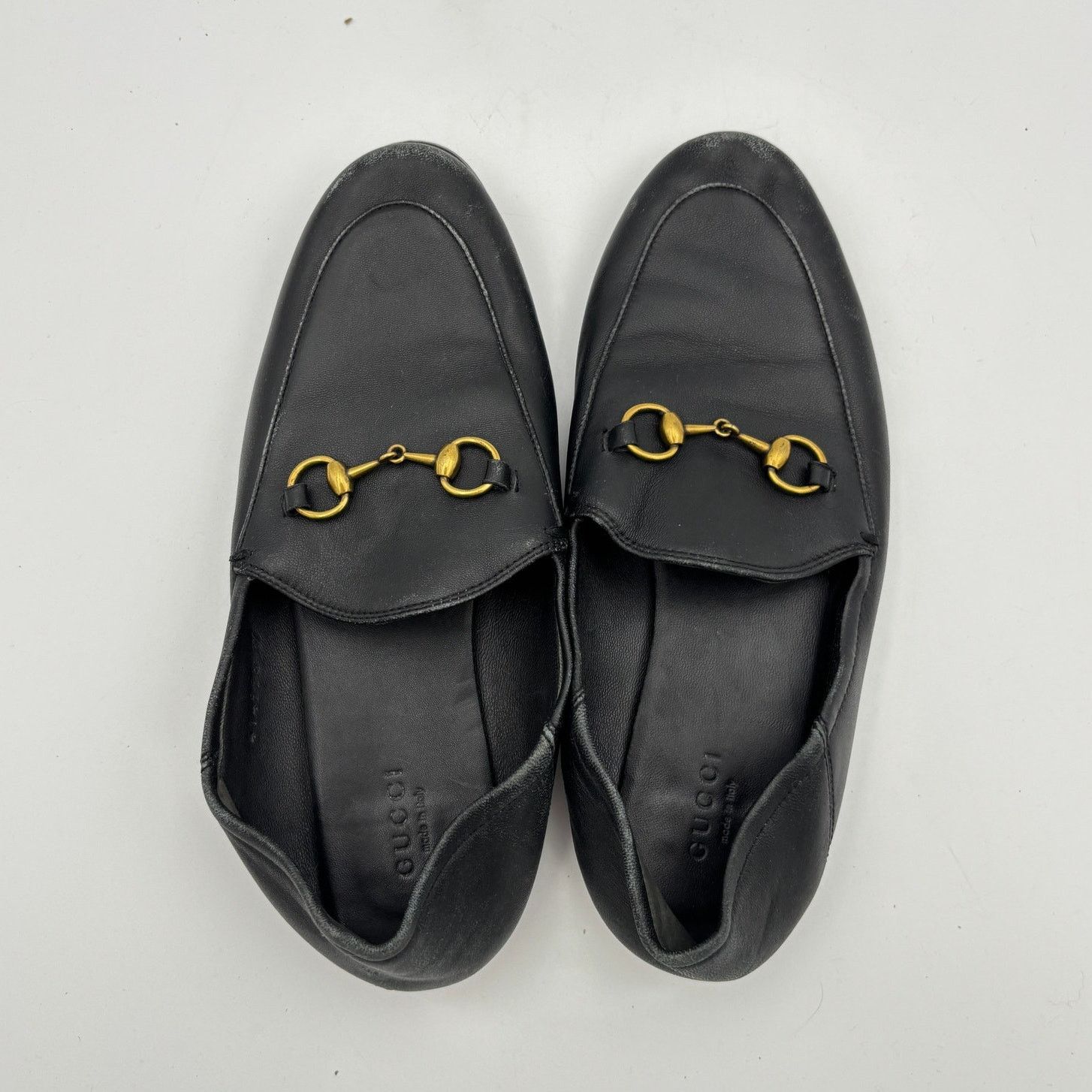 Gucci GUCCI Jordaan Horse Bit Slip On Penny Loafers 37 US 7 Size US 7 / IT 37 - 6 Thumbnail