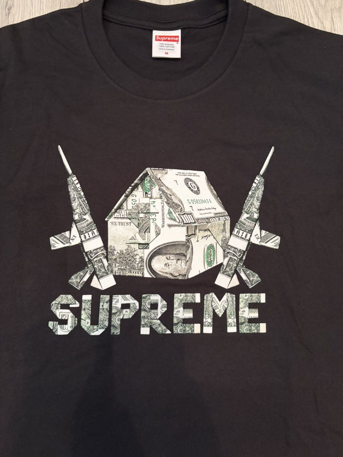 Supreme Supreme SS26 Origami Tee Black - Size M Size US M / EU 48-50 / 2 - 2 Thumbnail