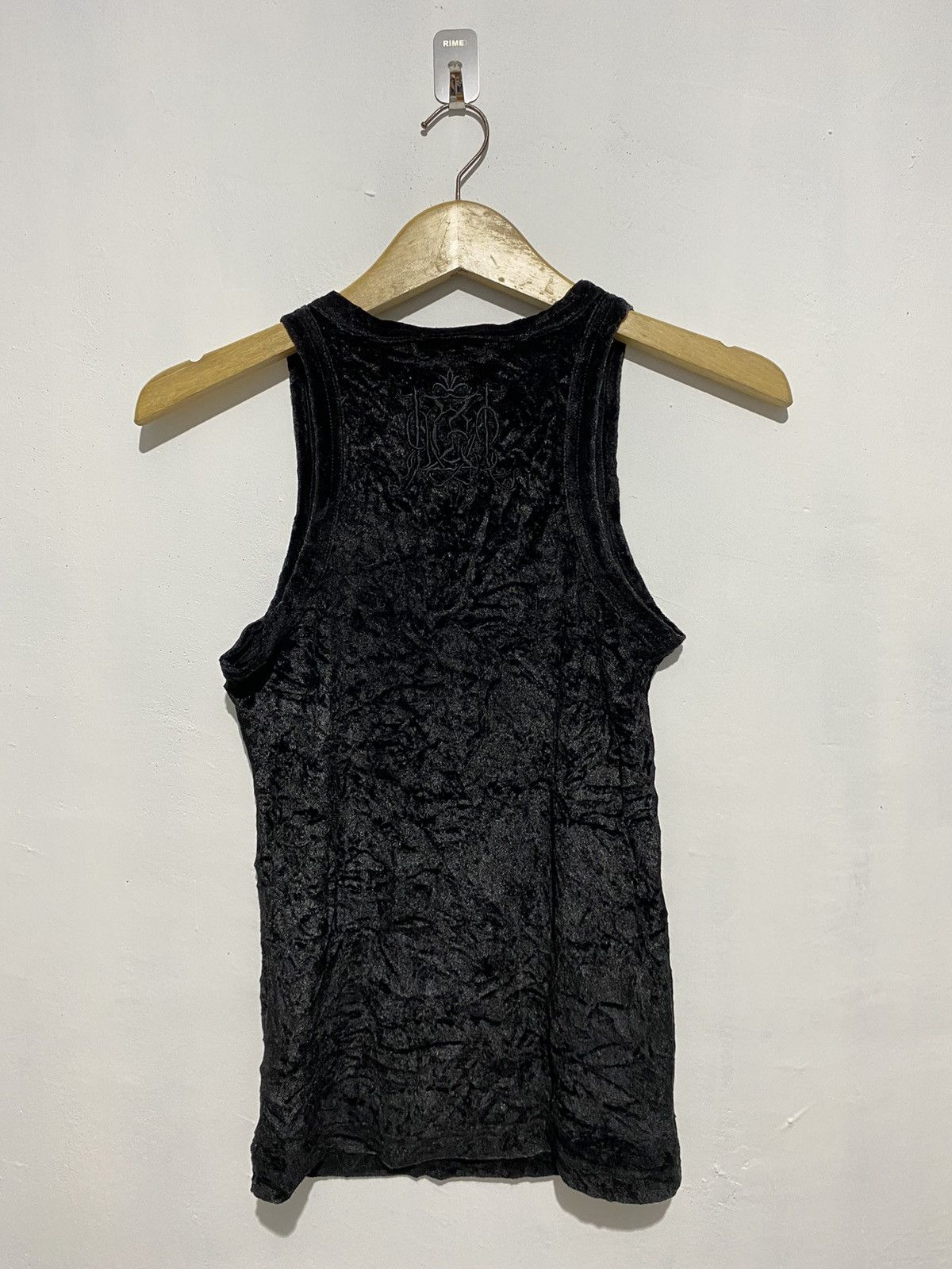 If Six Was Nine × Japanese Brand × Le Grande Bleu (L.G.B.) Jpg style skull glitter velvet tank-top japanese brand Size US M / EU 48-50 / 2 - 5 Thumbnail