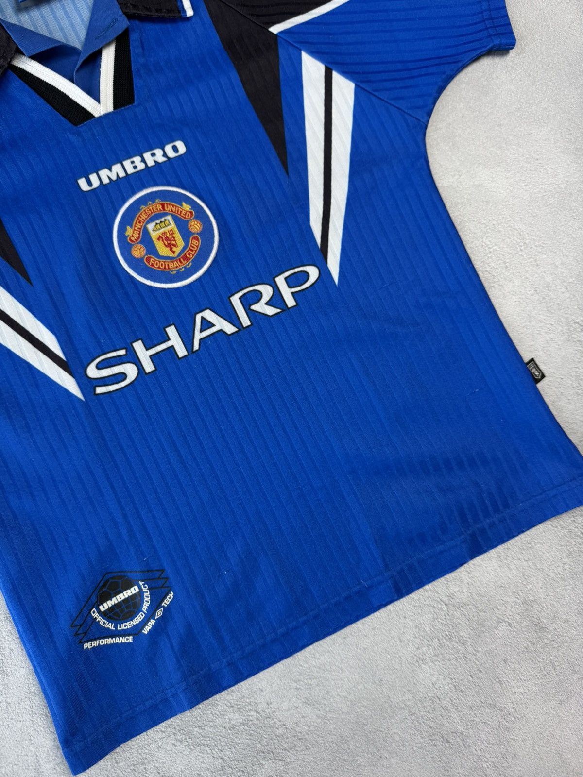 Umbro Manchester United 1996 1998 Third Shirt Soccer Jersey Umbro Size US XXS / EU 40 - 4 Thumbnail