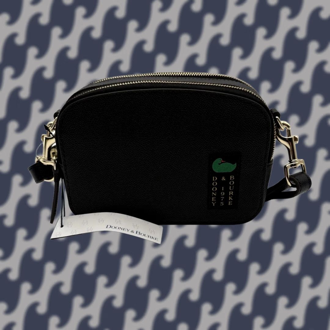 Dooney & Bourke Genuine Dooney & Bourke Ambler Crossbody Purse Leather Black Medium Women W/ Extra Bag NWT Size ONE SIZE - 1 Thumbnail