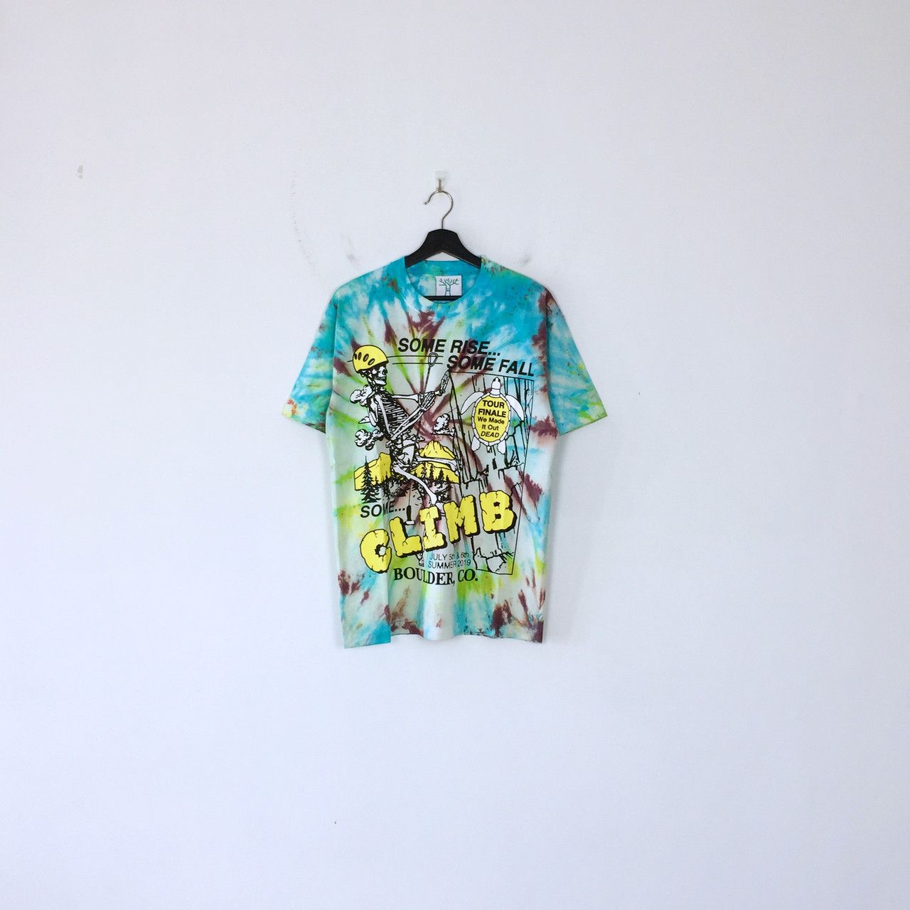 Online Ceramics ONLINE CERAMICS CLIMB TIE-DYE TEE Size US M / EU 48-50 / 2 - 1 Thumbnail