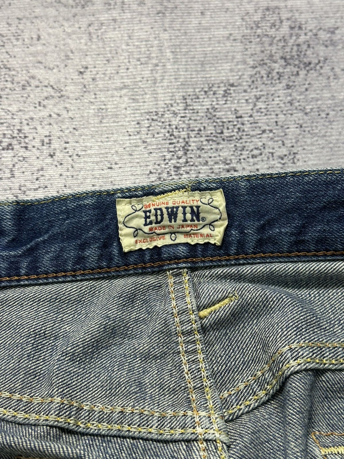 Undercover × Uniqlo 2000s Vintage Edwin 503 Washed Denim Jeans Size 34 Size US 34 / EU 50 - 11 Thumbnail