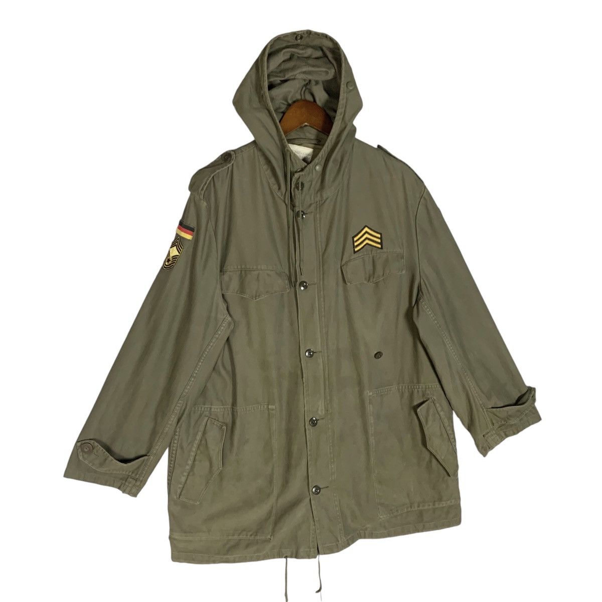 Vintage Vintage Marquardt Schulz German Military Parkas Jacket SizeL Size US L / EU 52-54 / 3 - 3 Thumbnail