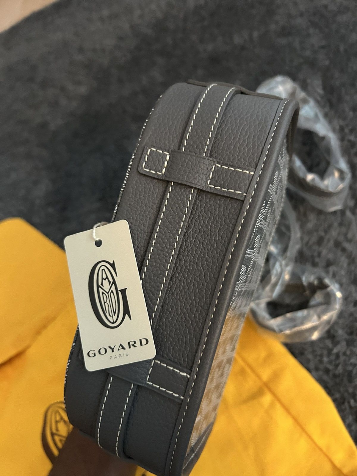 Goyard Goyard Belvedere Grey Messenger bag Size ONE SIZE - 17 Thumbnail