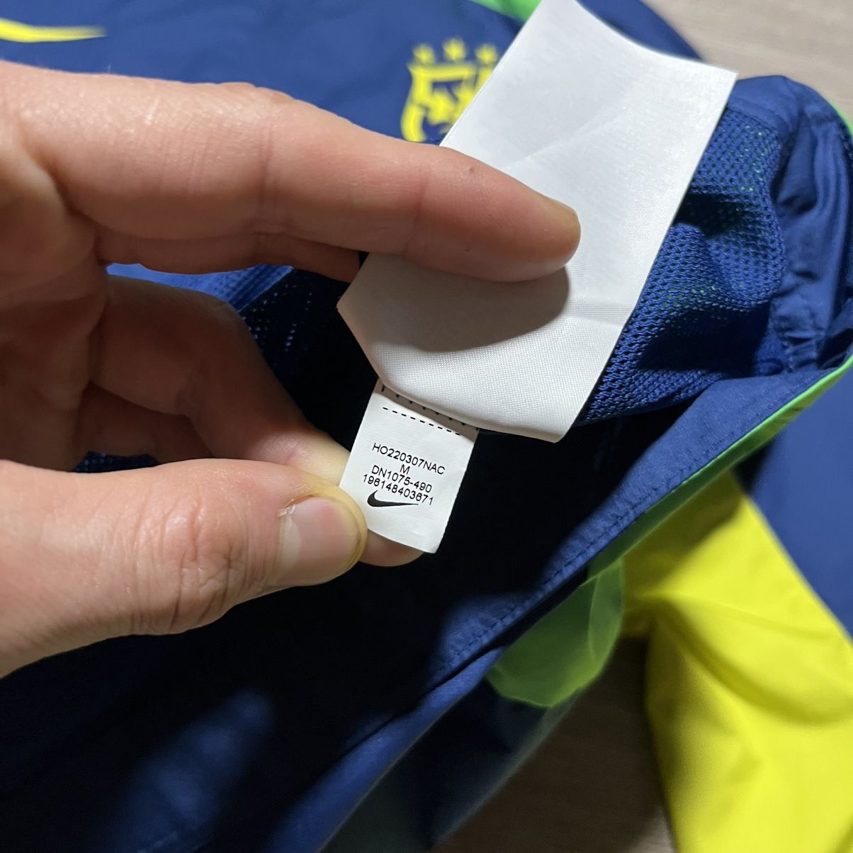 Nike VERY RARE NIKE BRAZIL ZIP JACKET SOCCER JERSEY Size US M / EU 48-50 / 2 - 9 Thumbnail