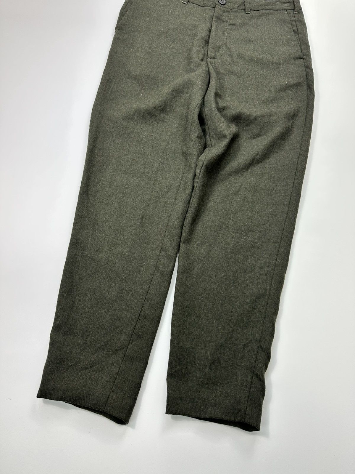 Arket Arket Wool Pants 48 EU Size Casual Green Size US 32 / EU 48 - 7 Thumbnail