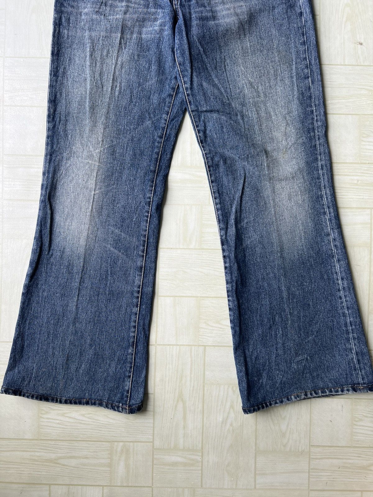 Gucci Vintage Gucci Tom Ford Super Flare Levis 646 517 Denim Jeans Size US 32 / EU 48 - 9 Thumbnail