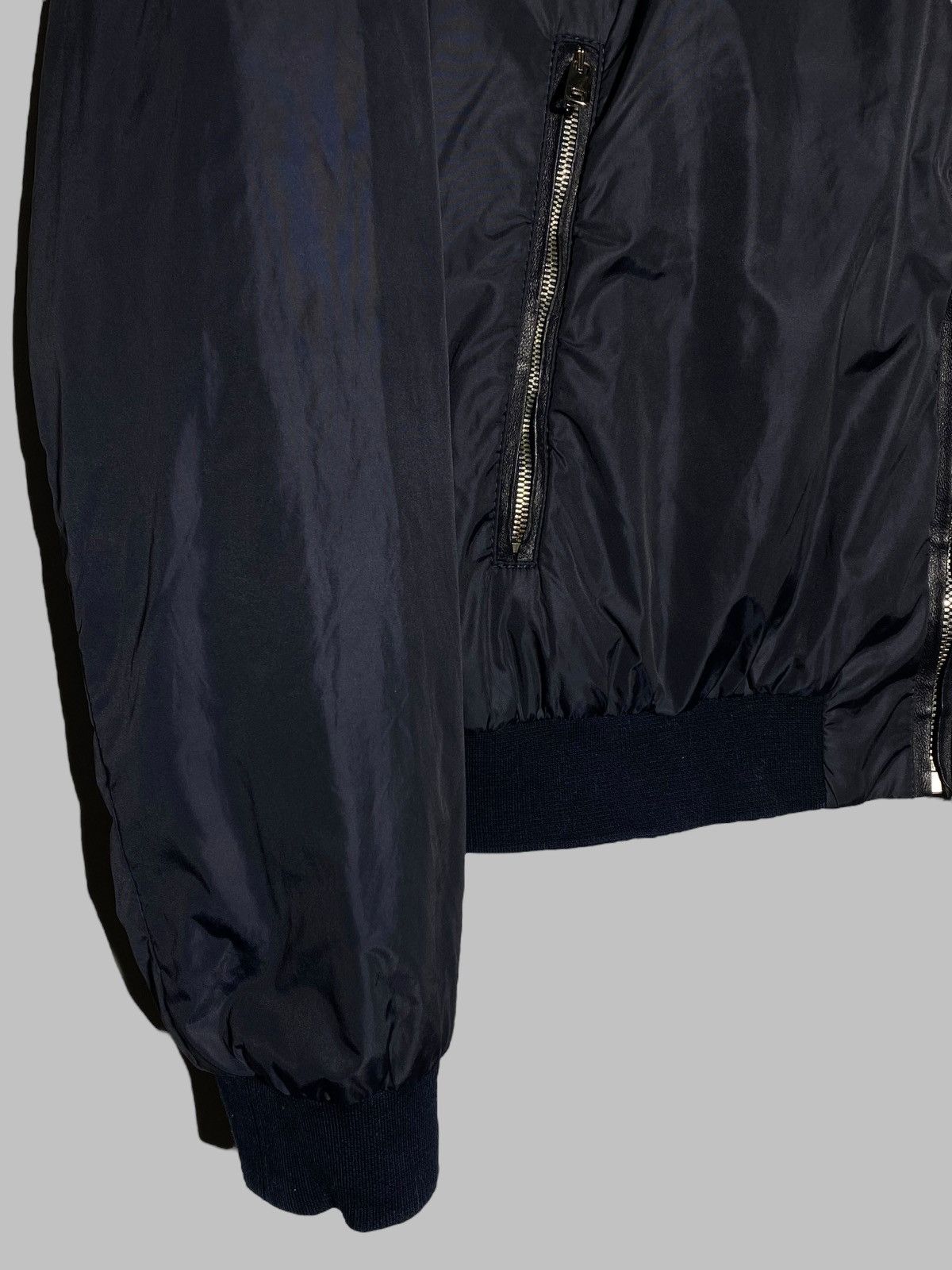 Dolce & Gabbana Dolce Gabbana Designers Patch Logo Nylon Bomber Jacket Size US M / EU 48-50 / 2 - 12 Thumbnail