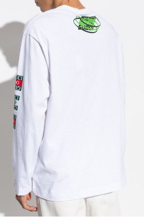 Gucci o1la5ras0426 Long Sleeve T-Shirt in White Size US L / EU 52-54 / 3 - 4 Thumbnail