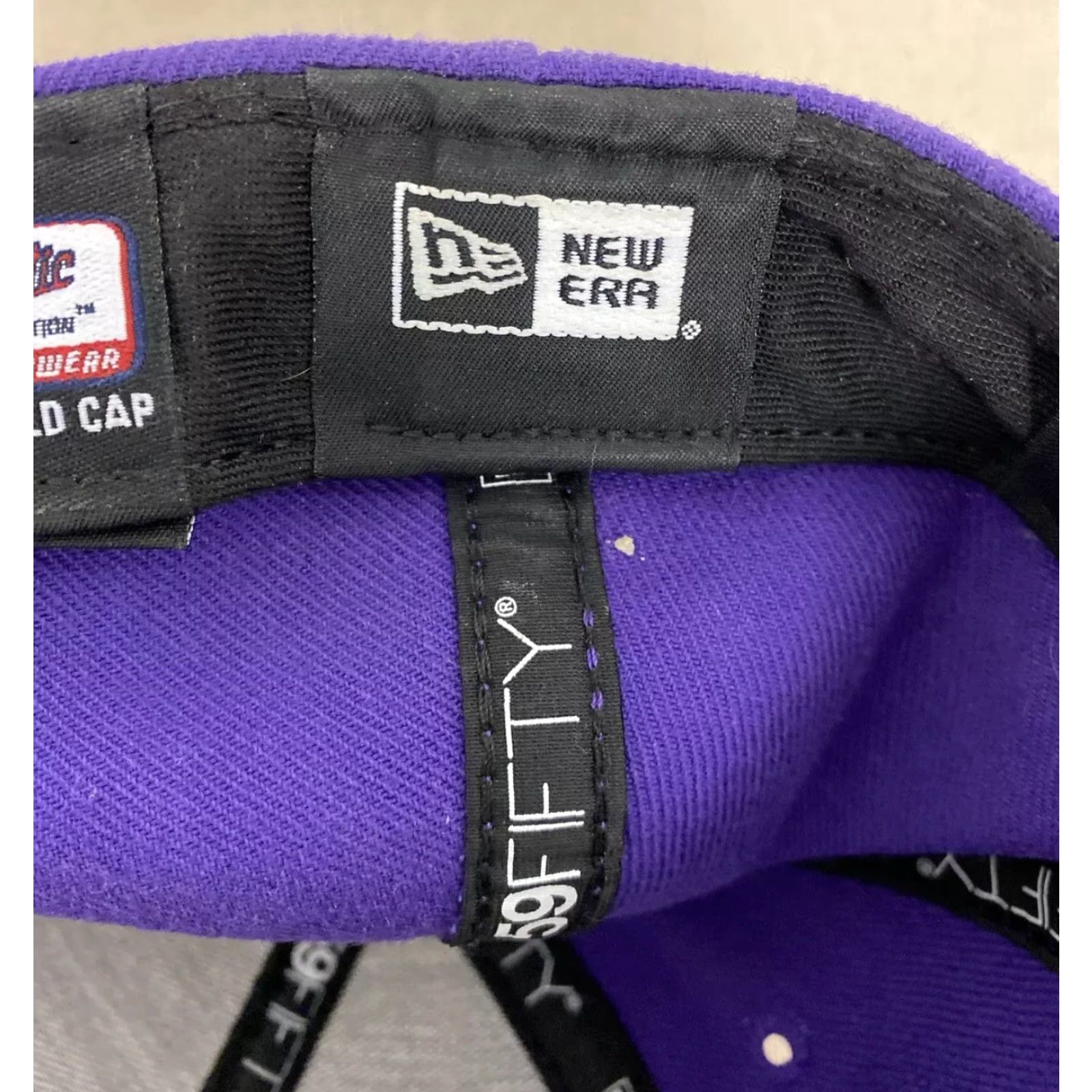 New Era Colorado Rockies New Era 59Fifty Baseball Hat Cap On-Field 7 1/2 Purple /456 Size ONE SIZE - 6 Thumbnail