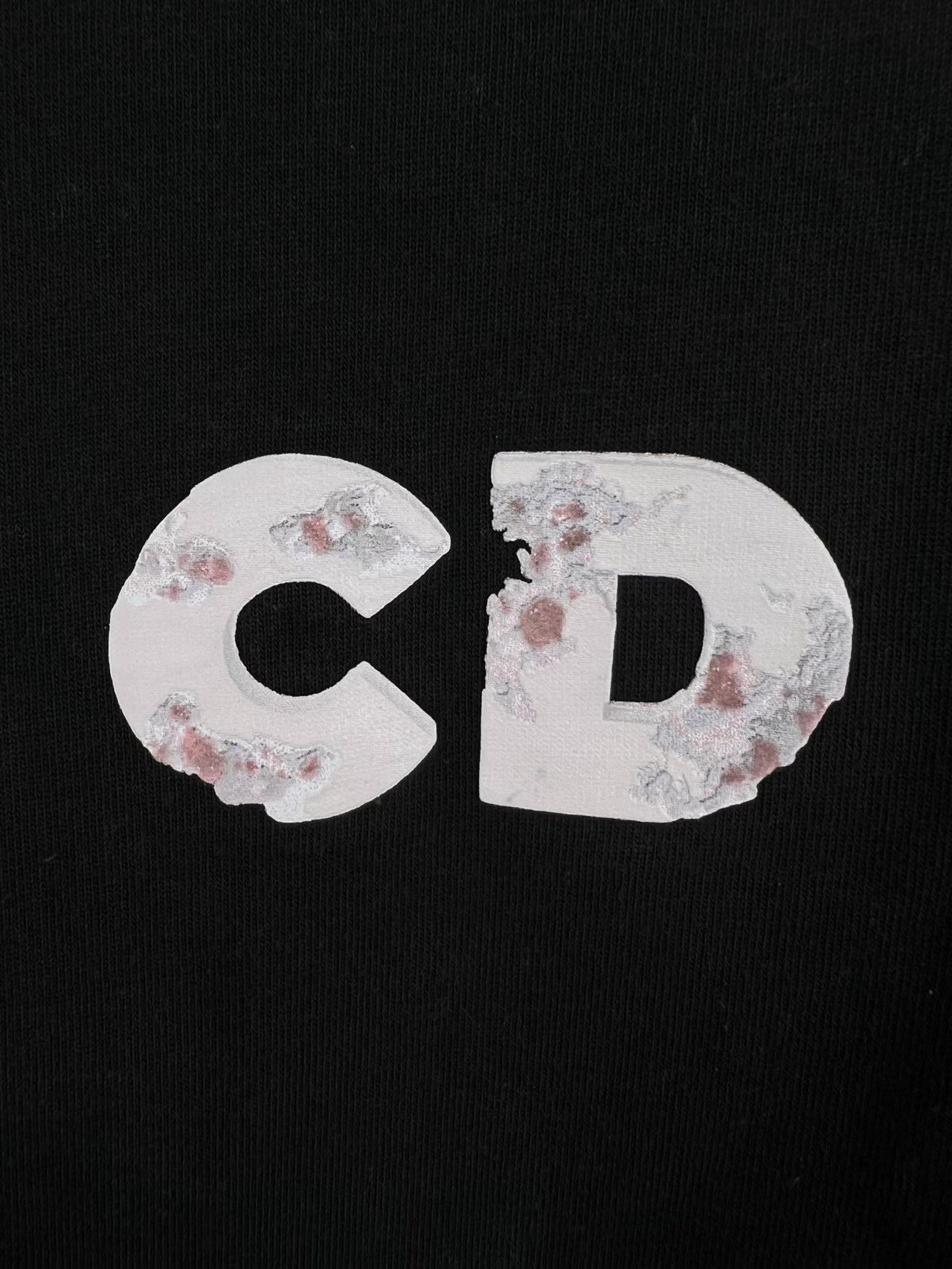 Dior Black Short Sleeve T-Shirt with CD Logo Size US L / EU 52-54 / 3 - 3 Thumbnail