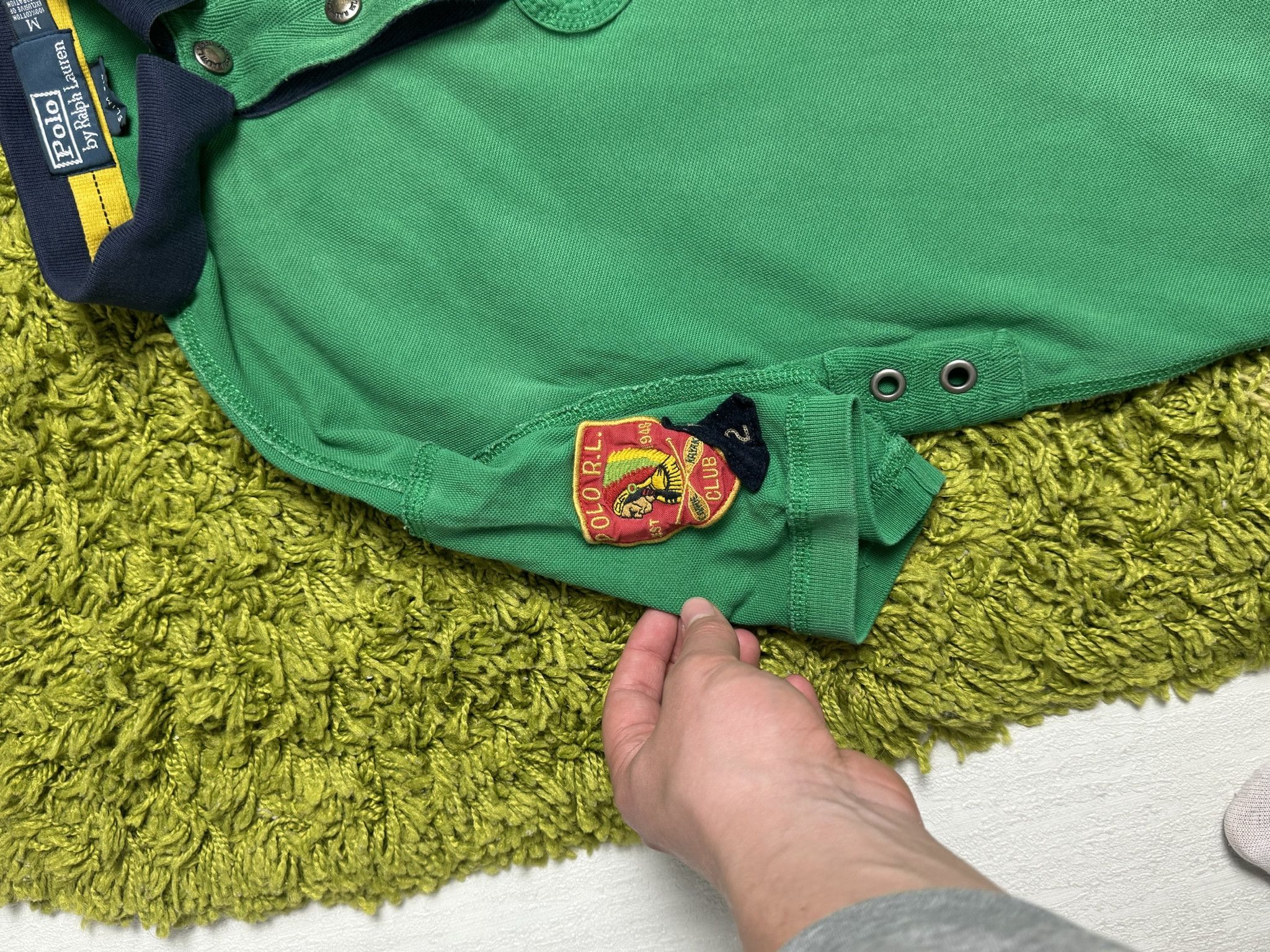 Polo Ralph Lauren × Vintage 🇺🇸 Vintage Polo Ralph Lauren Polo T-Shirt Rare Hype Y2K Size US M / EU 48-50 / 2 - 7 Thumbnail