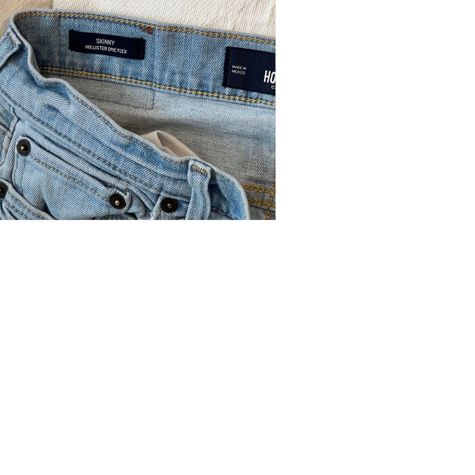 Hollister Hollister Mens Skinny Jeans Mens 29x30 Size US 29 - 3 Thumbnail