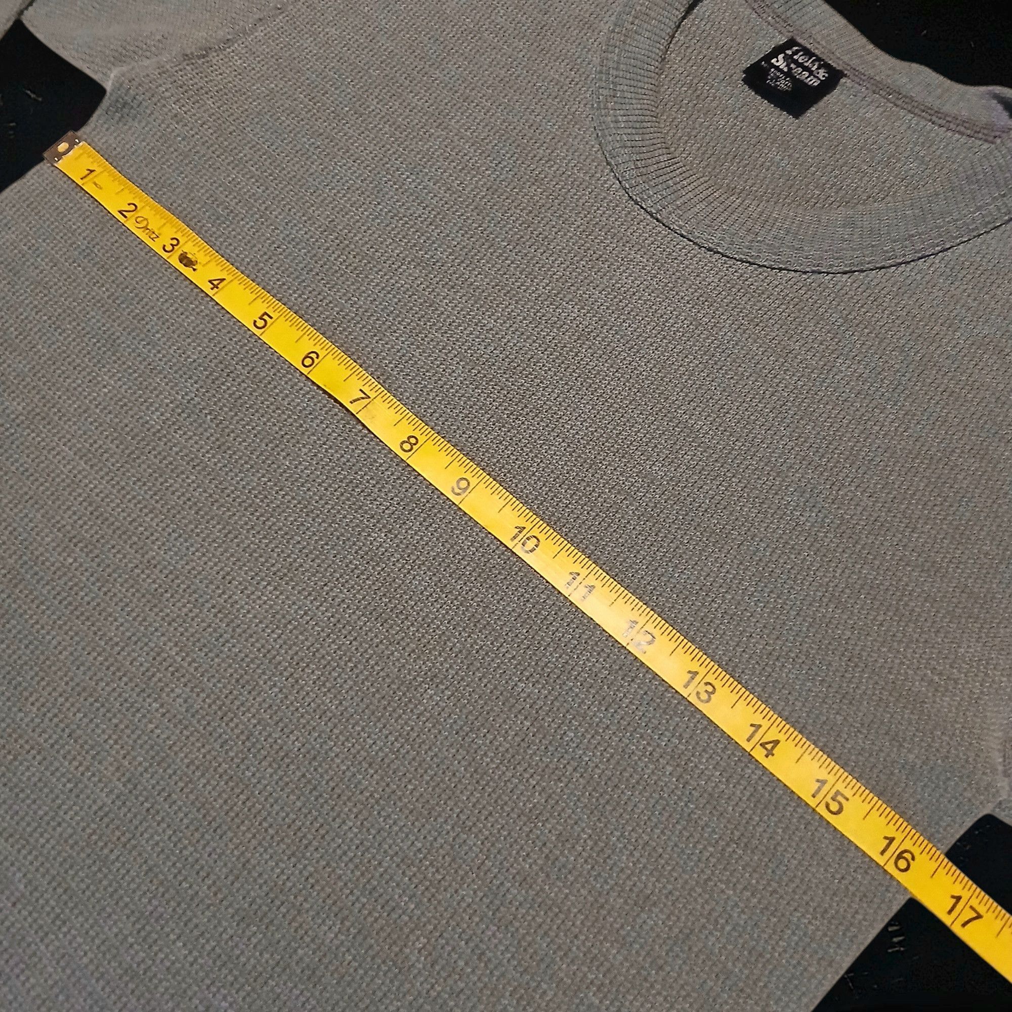 Field & Stream Vtg 70s 80s Field & Stream Grey Waffle Raschel Knit Thermal Size US S / EU 44-46 / 1 - 5 Thumbnail