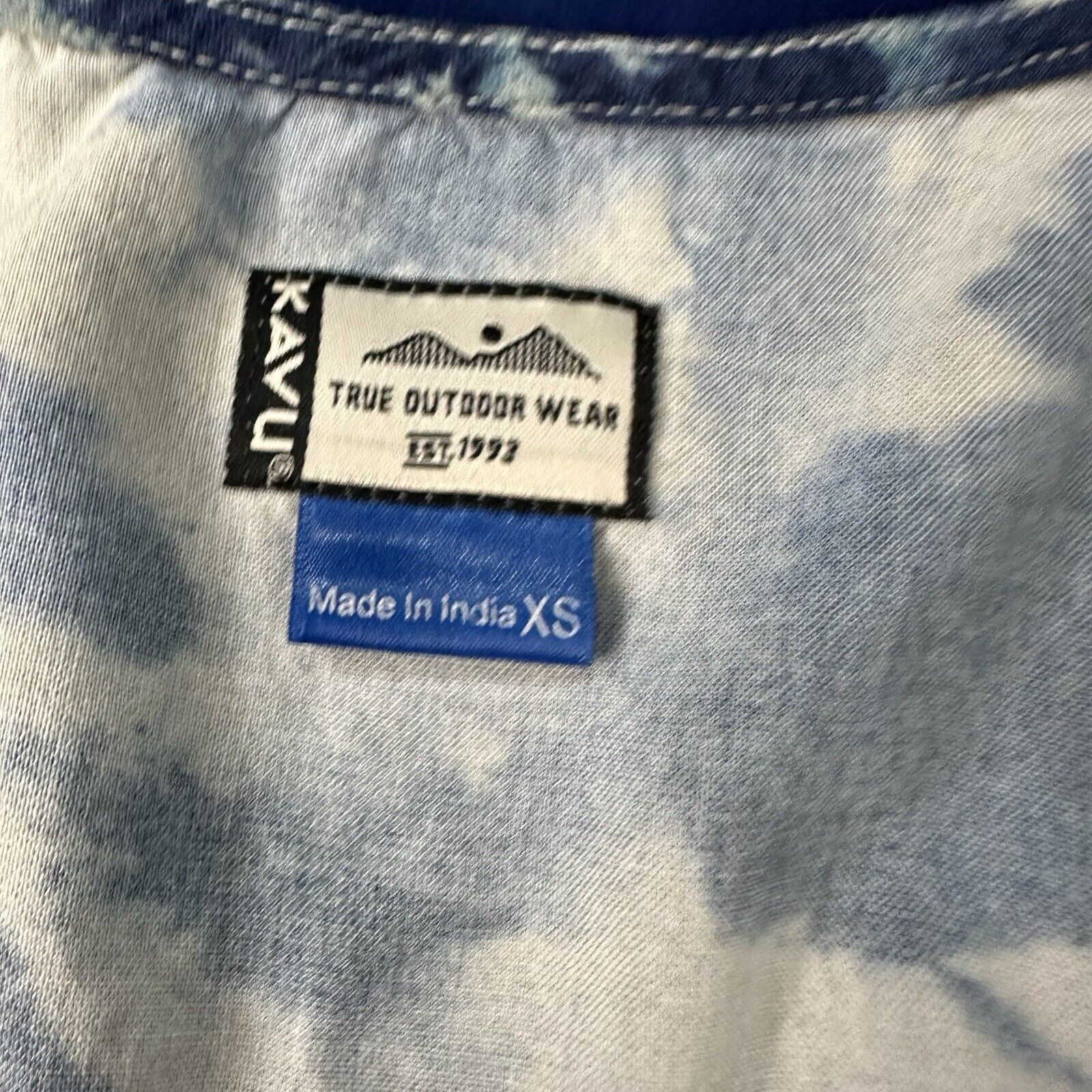 KAVU Kavu Tank Top XS Tie Dye Beryl Scoop Neck Hiking Button Up Size XS / US 0-2 / IT 36-38 - 4 Thumbnail