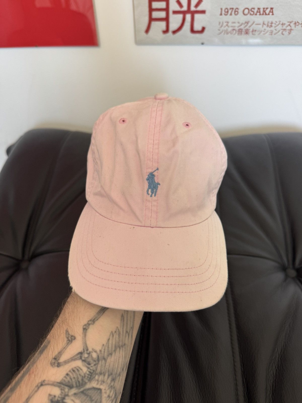 Ralph Lauren Rare Pink Polo Ralph Lauren Cap Hat Classic Center Logo Size ONE SIZE - 1 Thumbnail
