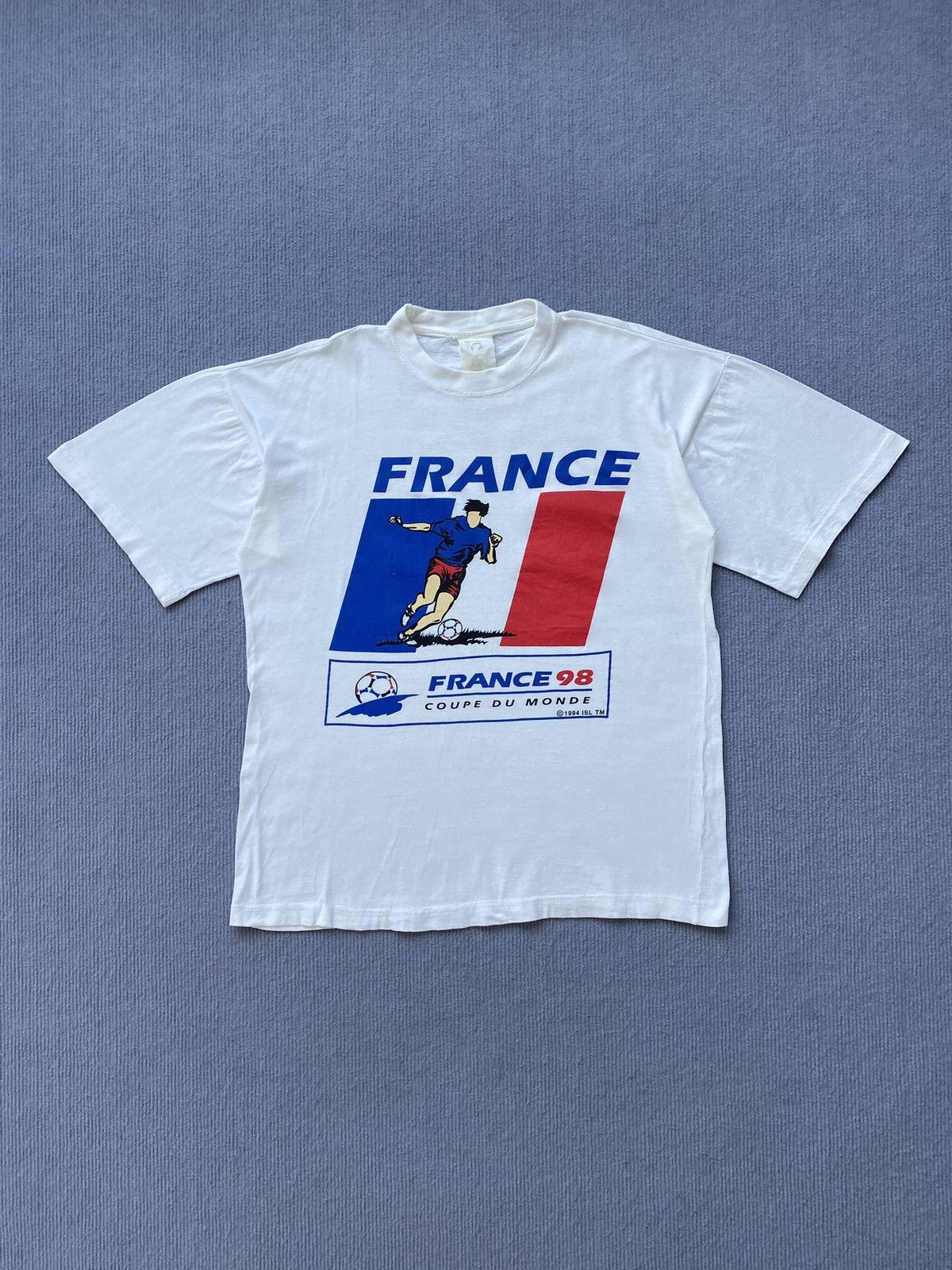 Other White 1998 France World Cup Tee🏆✨🇫🇷 Size US L / EU 52-54 / 3 - 1 Thumbnail