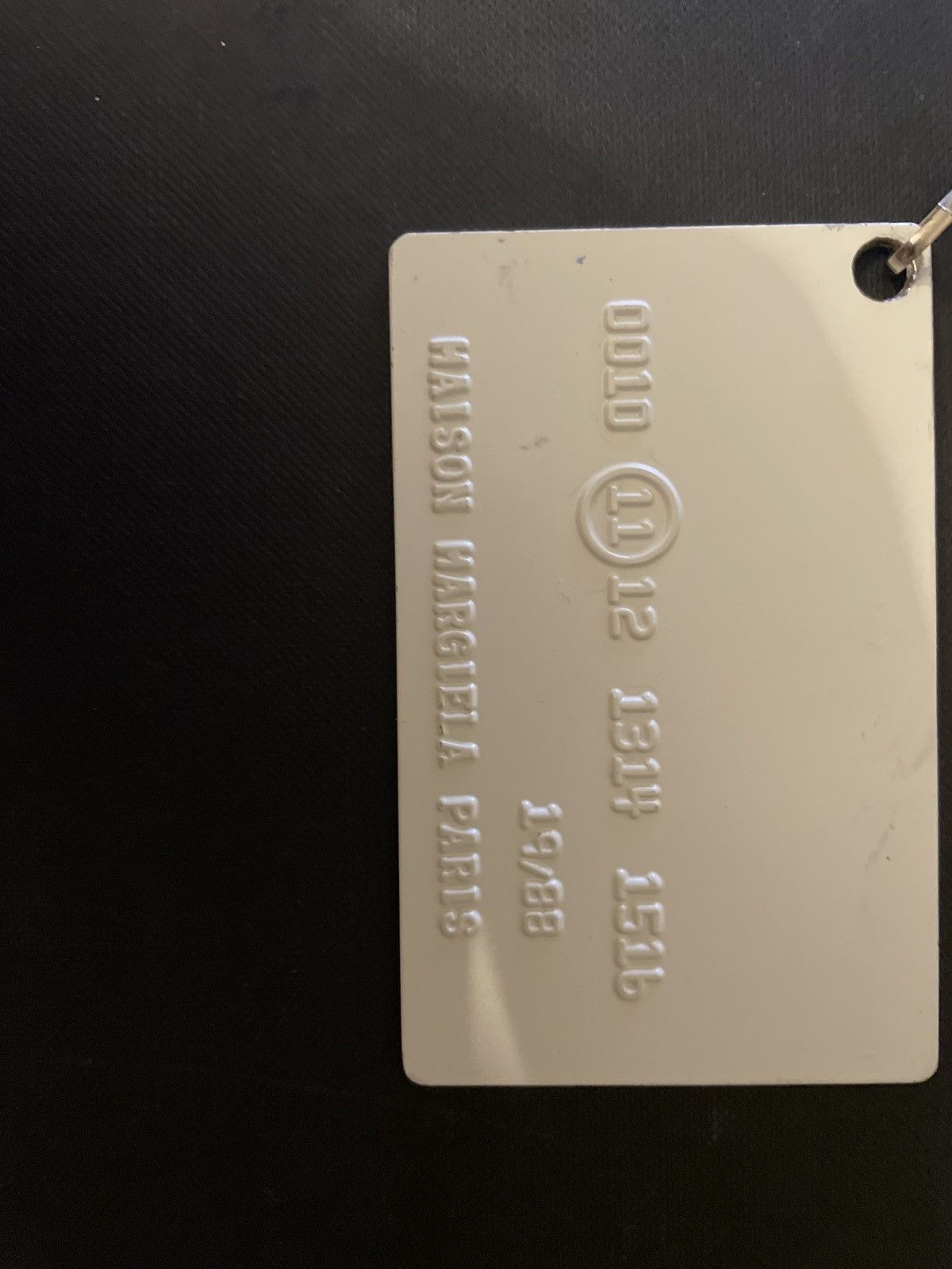 Maison Margiela Maison margiela brass „Credit Card“ Size ONE SIZE - 2 Thumbnail