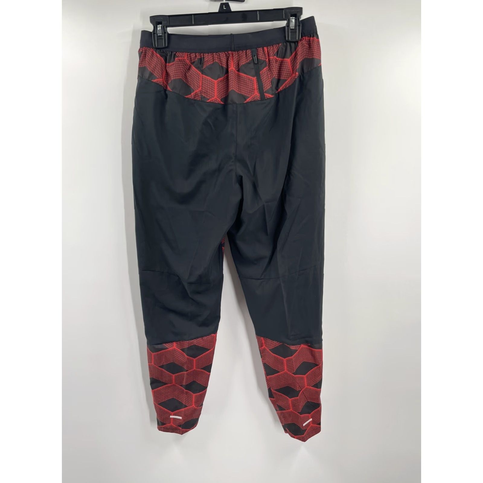 Nike Nike Shield Nike Team Kenya Shield Joggers Track Pants Reflective CV0398-673 Size Small Black Orange/Red Size US 29 - 6 Thumbnail