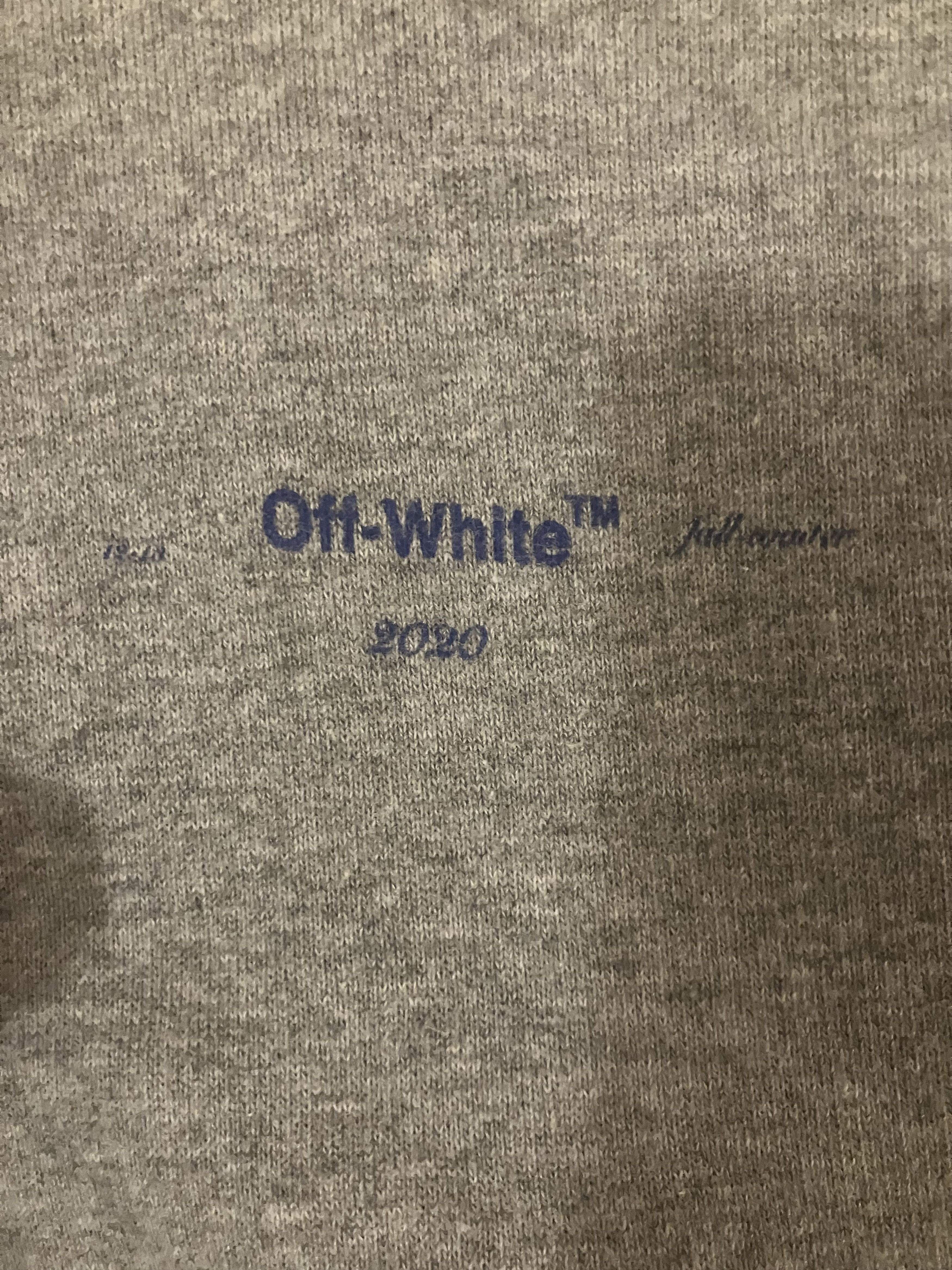 Off-White Off-White gradient arrow hoodie blue/grey Size US S / EU 44-46 / 1 - 9 Thumbnail