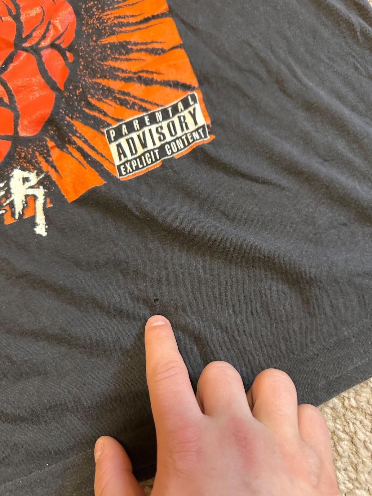 Metallica Vintage Metallica St - Anger 2003 Tour Black Band T-shirt XL Size US XL / EU 56 / 4 - 4 Thumbnail