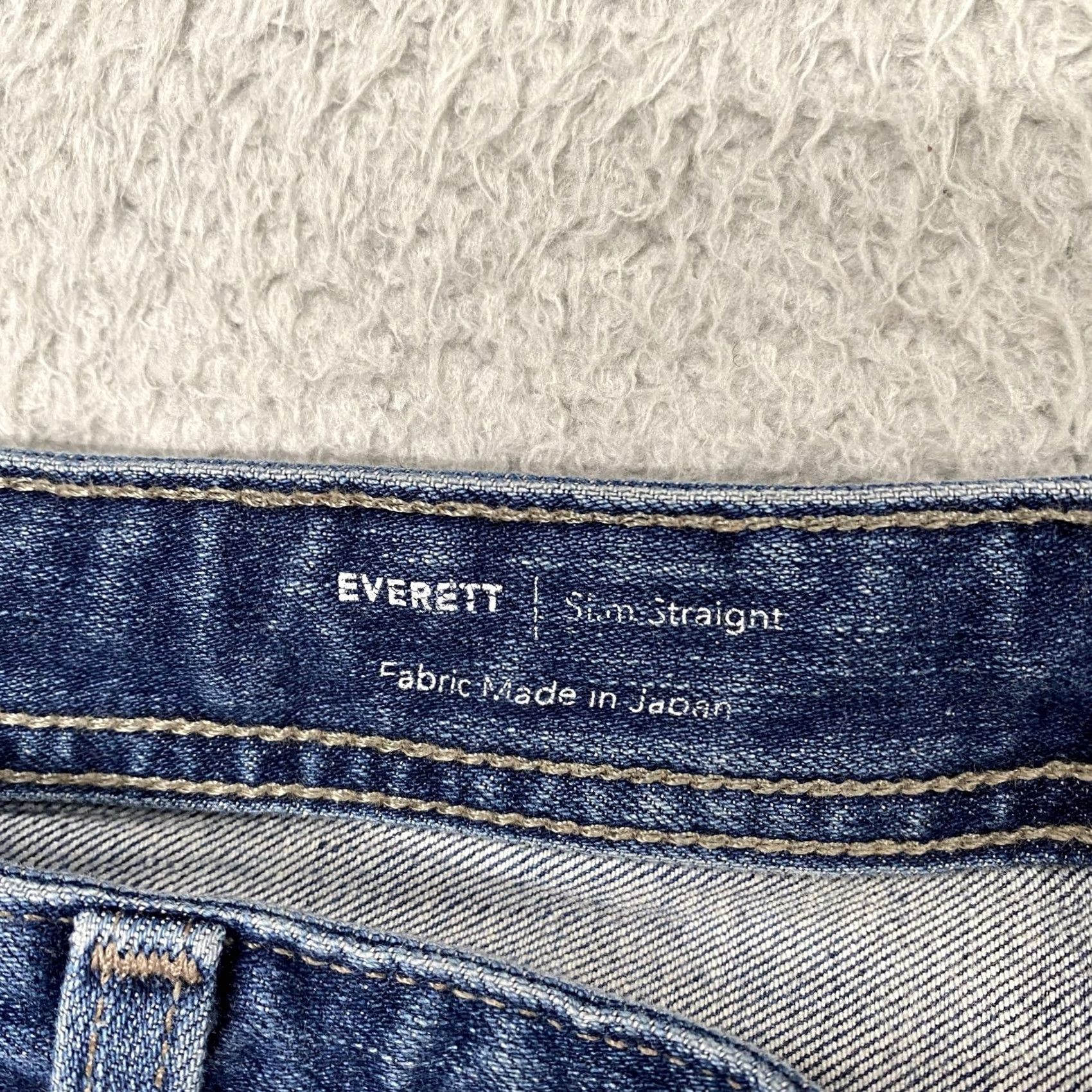 Denime AG Adriano Goldschmied Everett Jeans Slim Straight Denim 360° Blue Mens 40x34 Clothing, Cotton Blend, 40 in Waist, 34 in Inseam, Regular Size US 40 / EU 56 - 7 Thumbnail